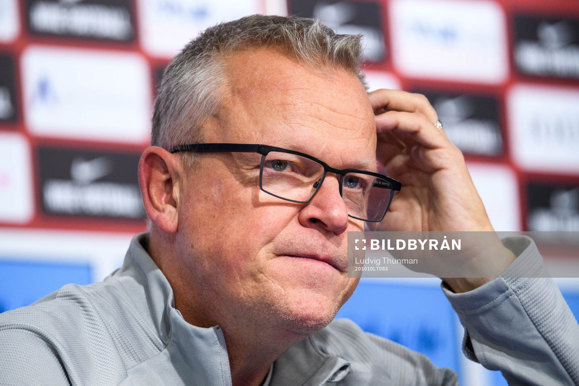 Head coach Janne Andersson of the Swedish national football
