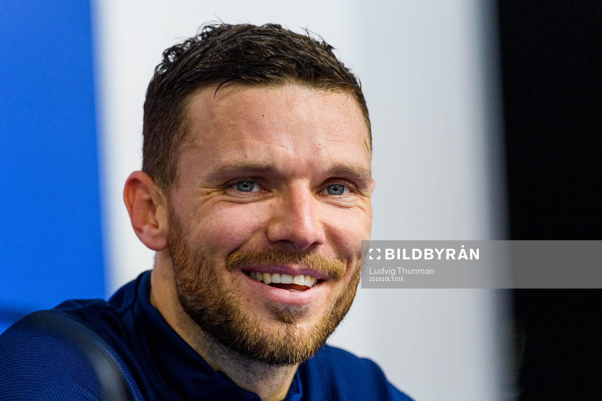 Marcus Berg of the Swedish national football team