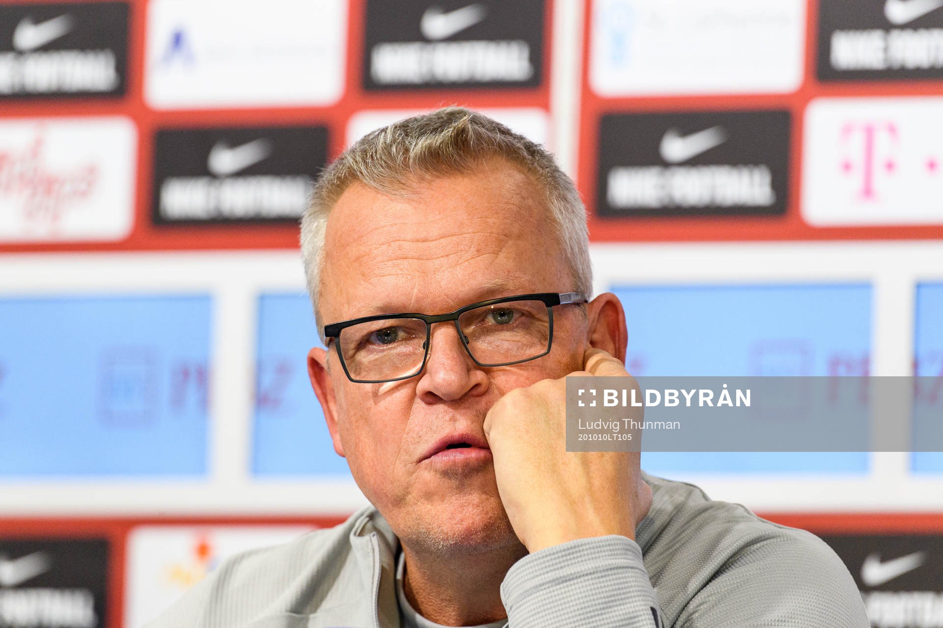 Head coach Janne Andersson of the Swedish national football