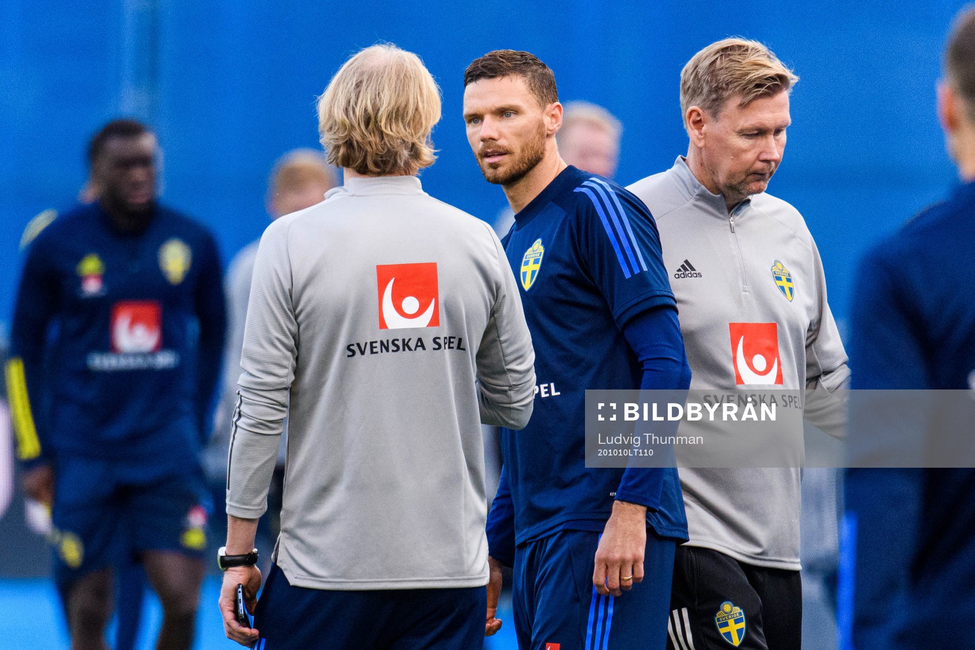 Marcus Berg of the Swedish national football team