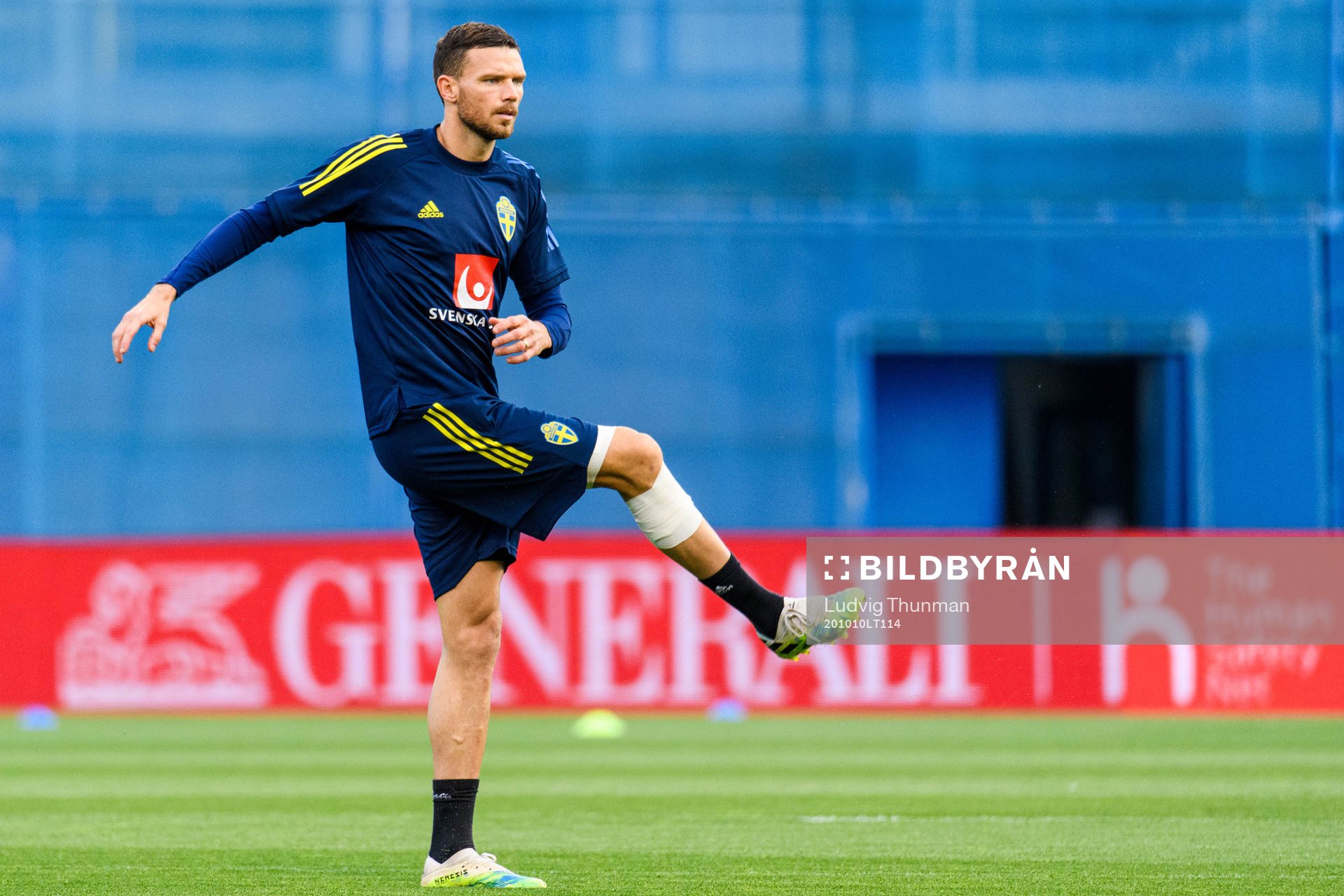 Marcus Berg of the Swedish national football team