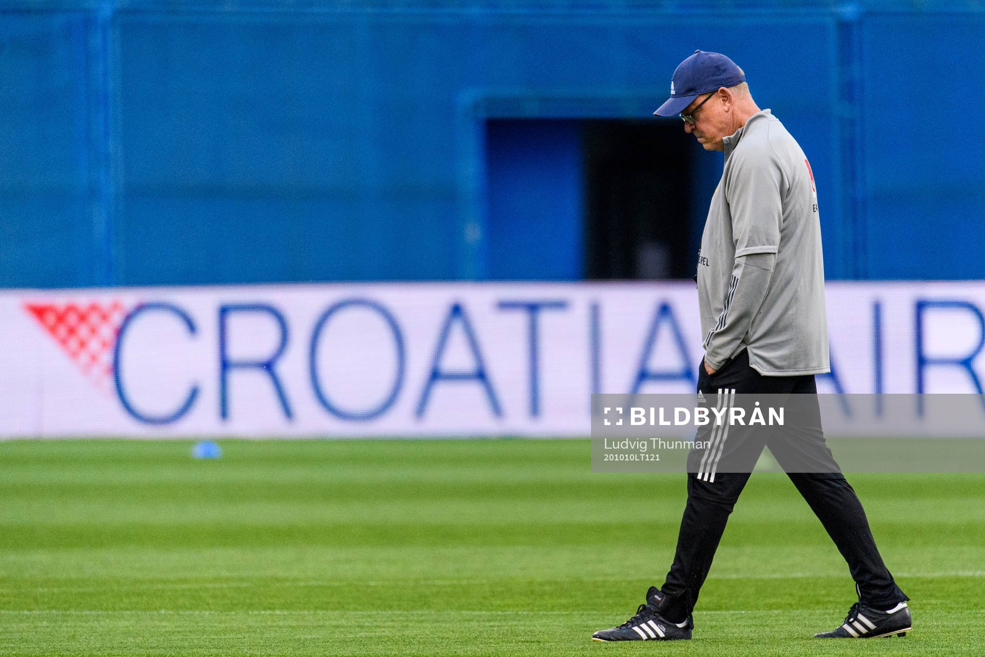 Head coach Janne Andersson of the Swedish national football