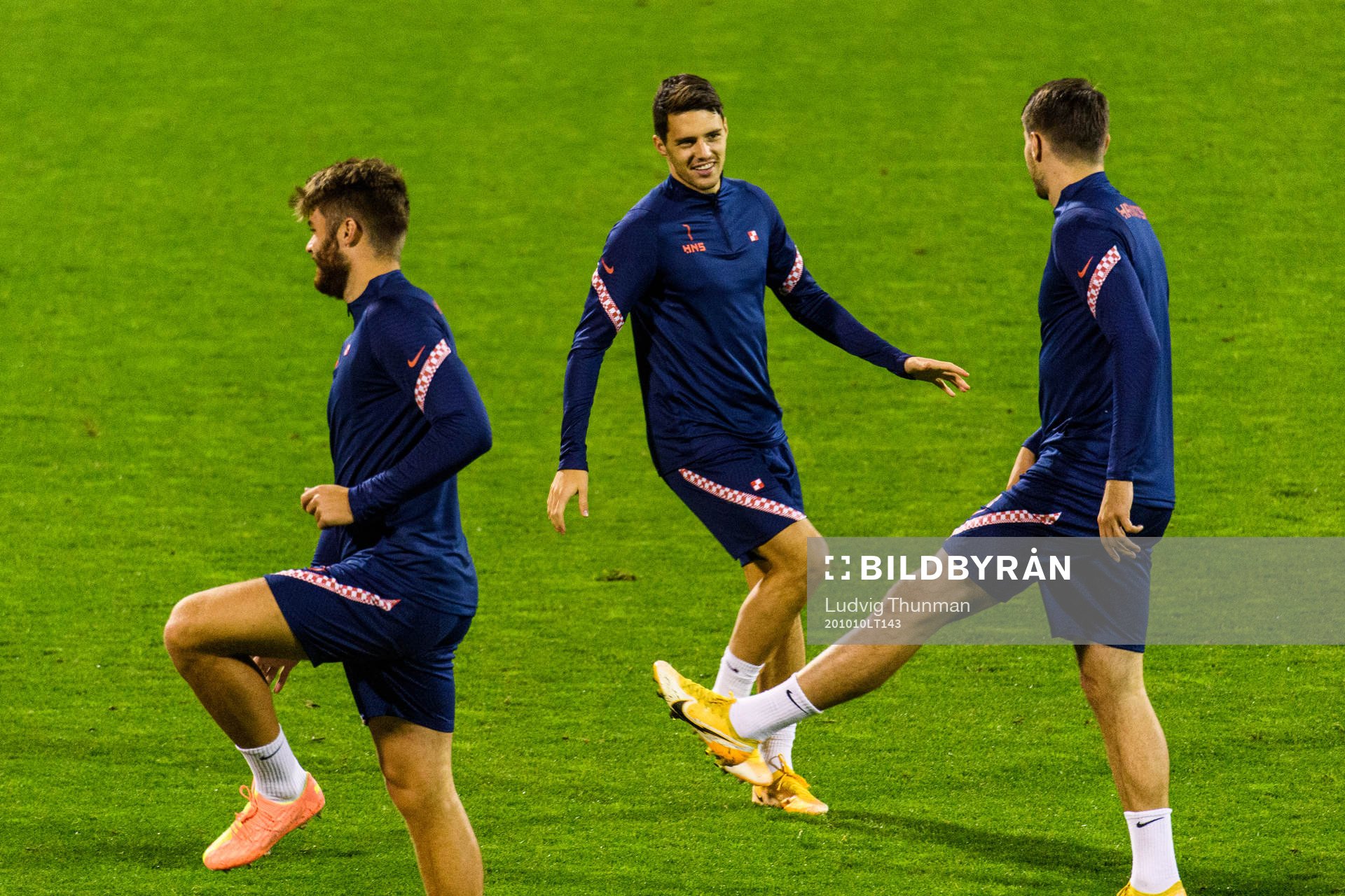 Josip Brekalo of the Croatian national football team