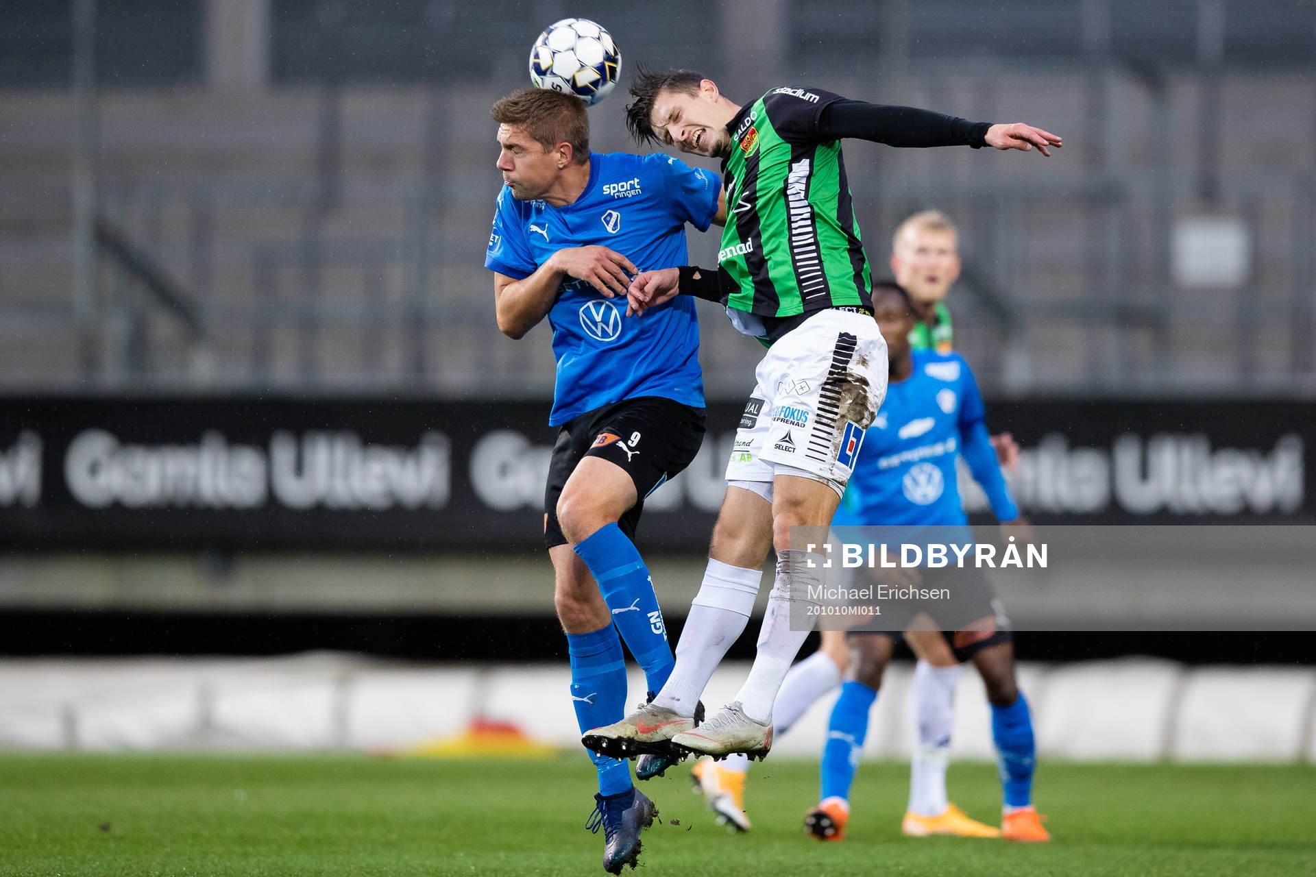 Halmstads Mikael Boman och GAIS Adnan Maric