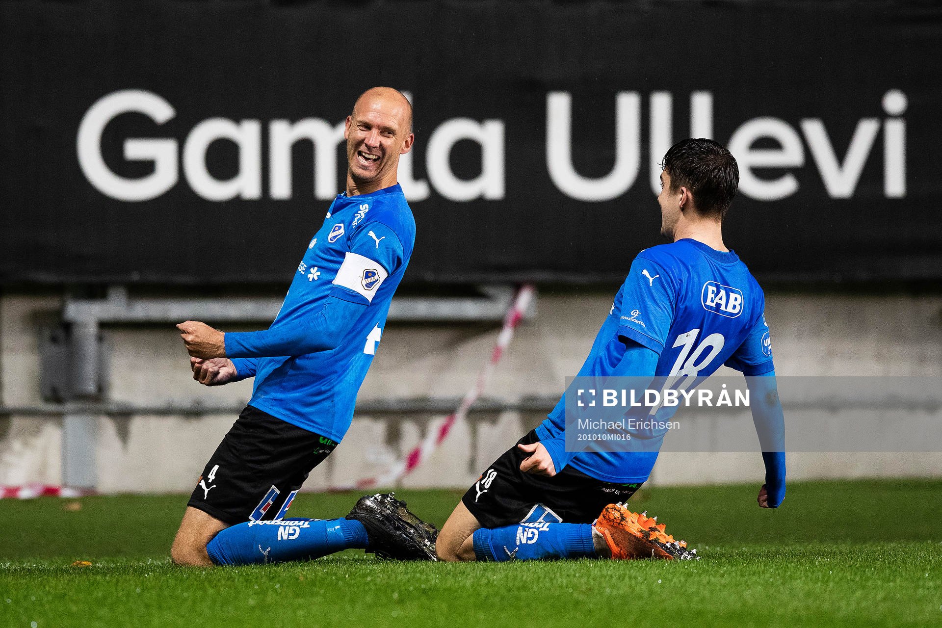 Halmstads Andreas Johansson jublar