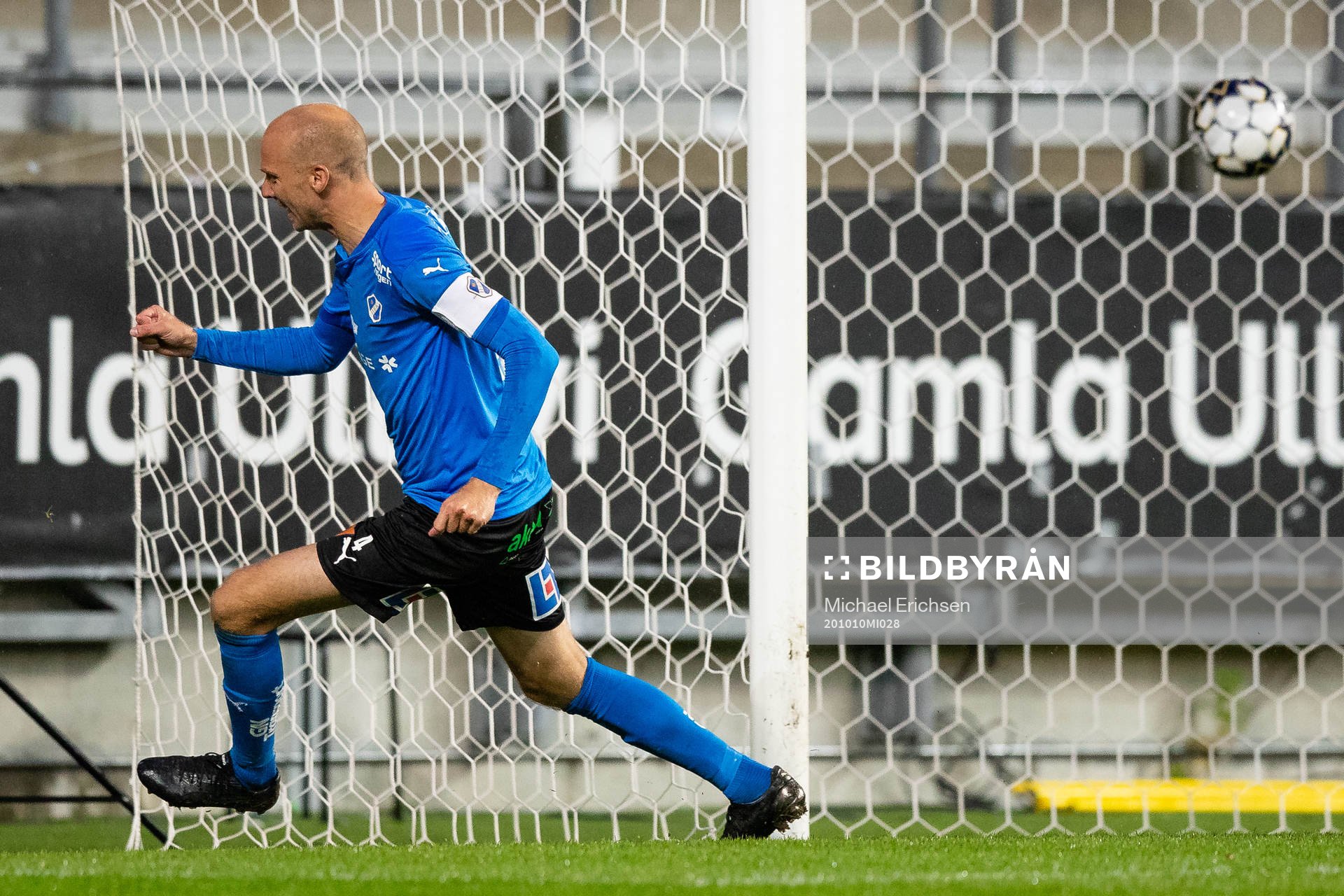 Halmstads Andreas Johansson jublar
