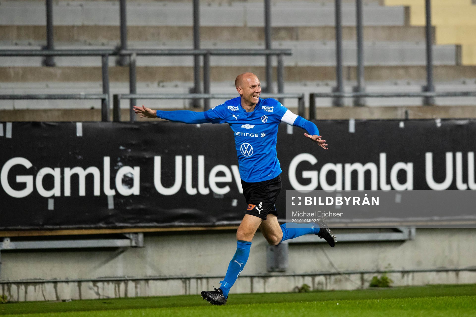 Halmstads Andreas Johansson jublar