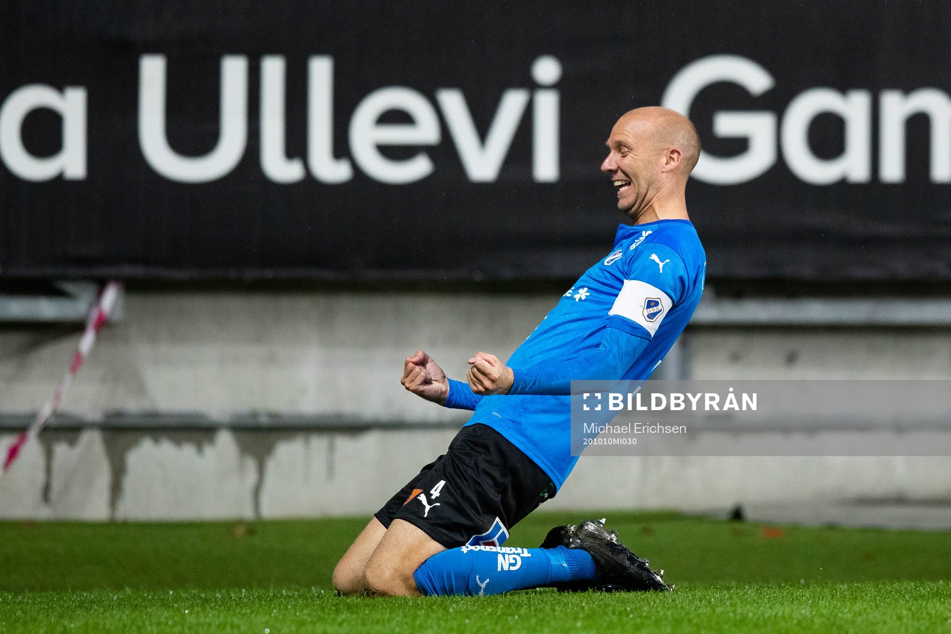 Halmstads Andreas Johansson jublar