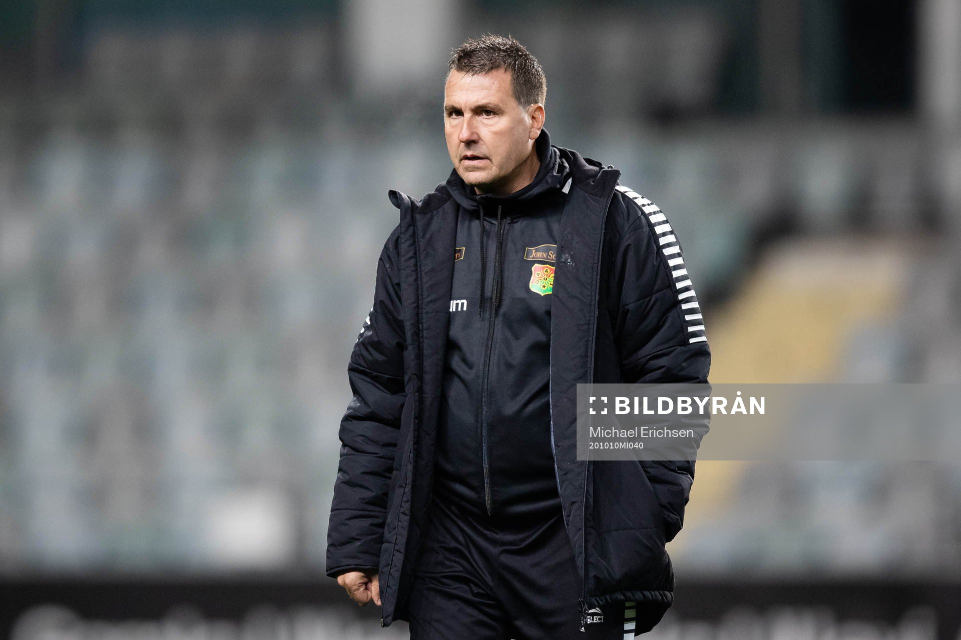 GAIS tränare Stefan Jacobsson deppar