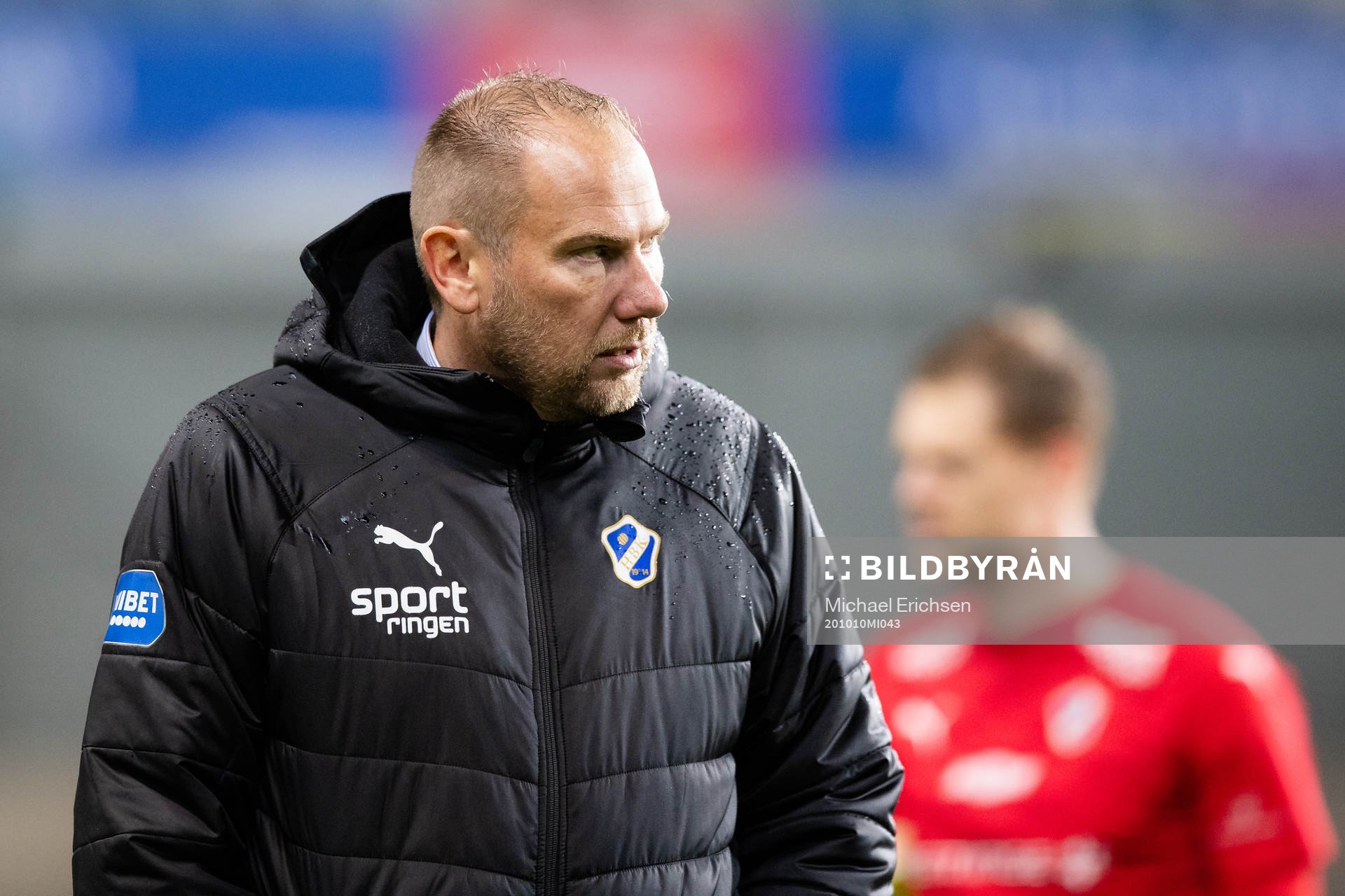 Halmstads tränare Magnus Haglund