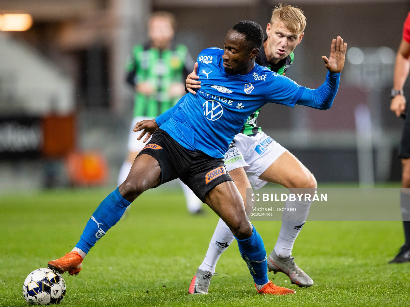 Halmstads Sadat Karim och GAIS Joackim Åberg
