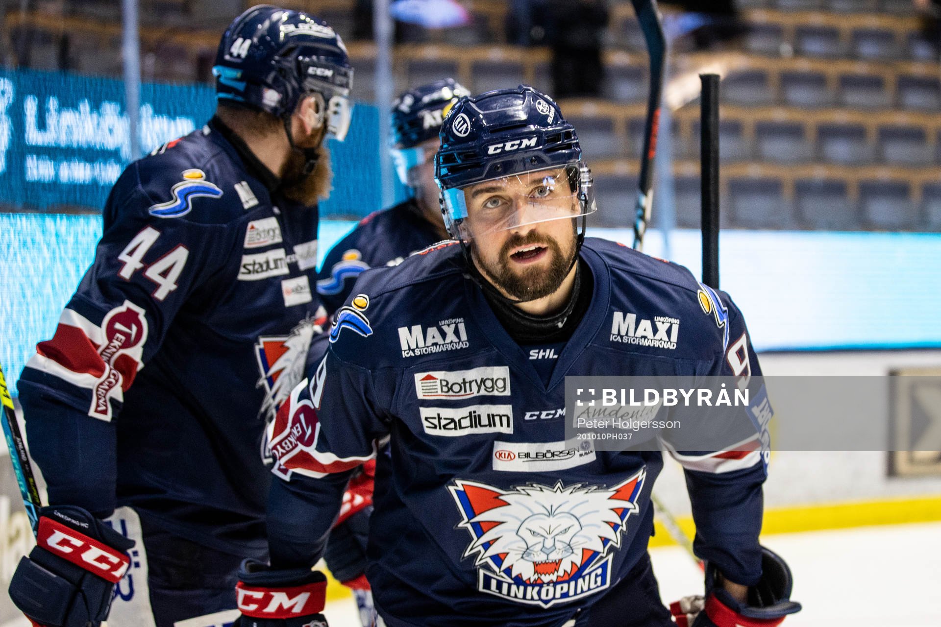 Linköpings Mikael Frycklund jublar