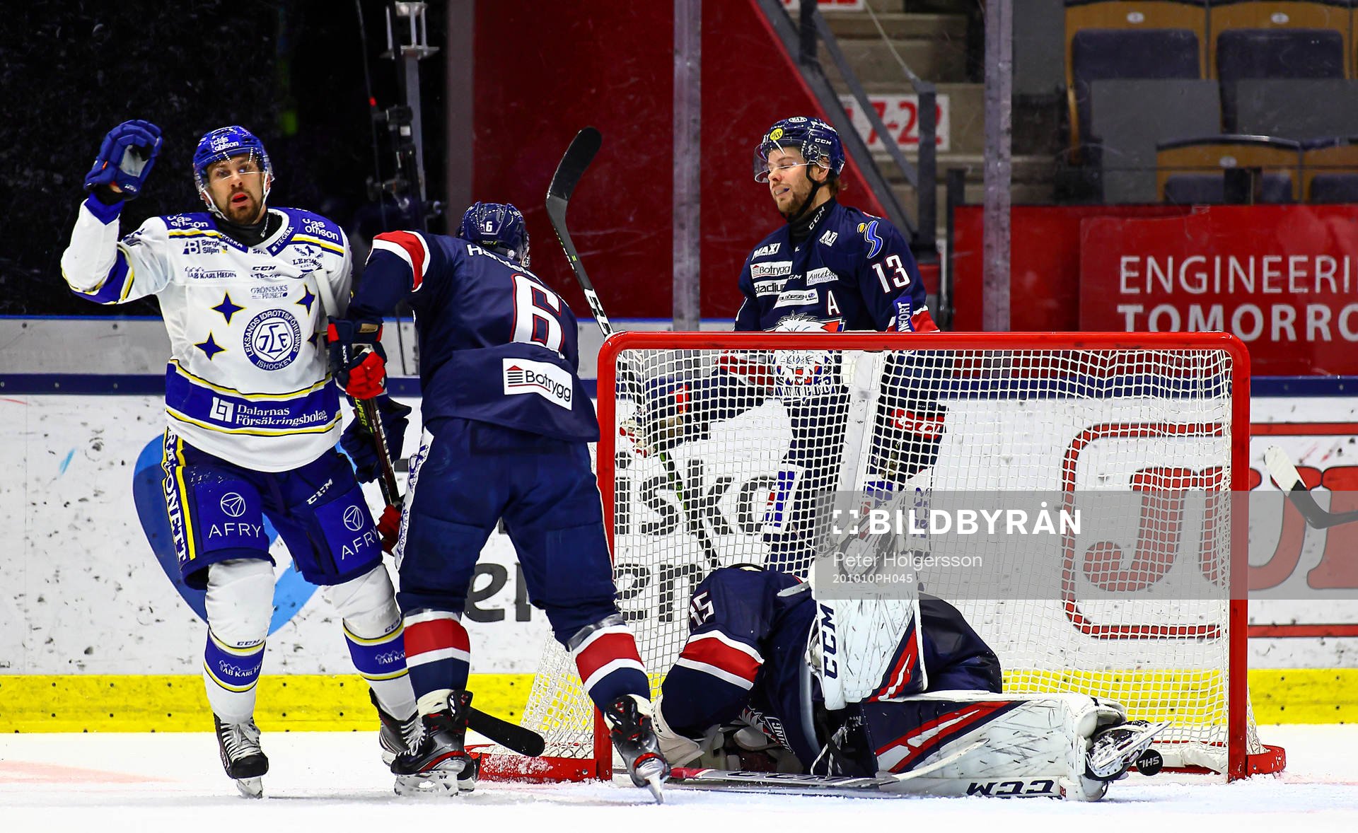 Mål 0-1 av Leksands Marek Hrivík