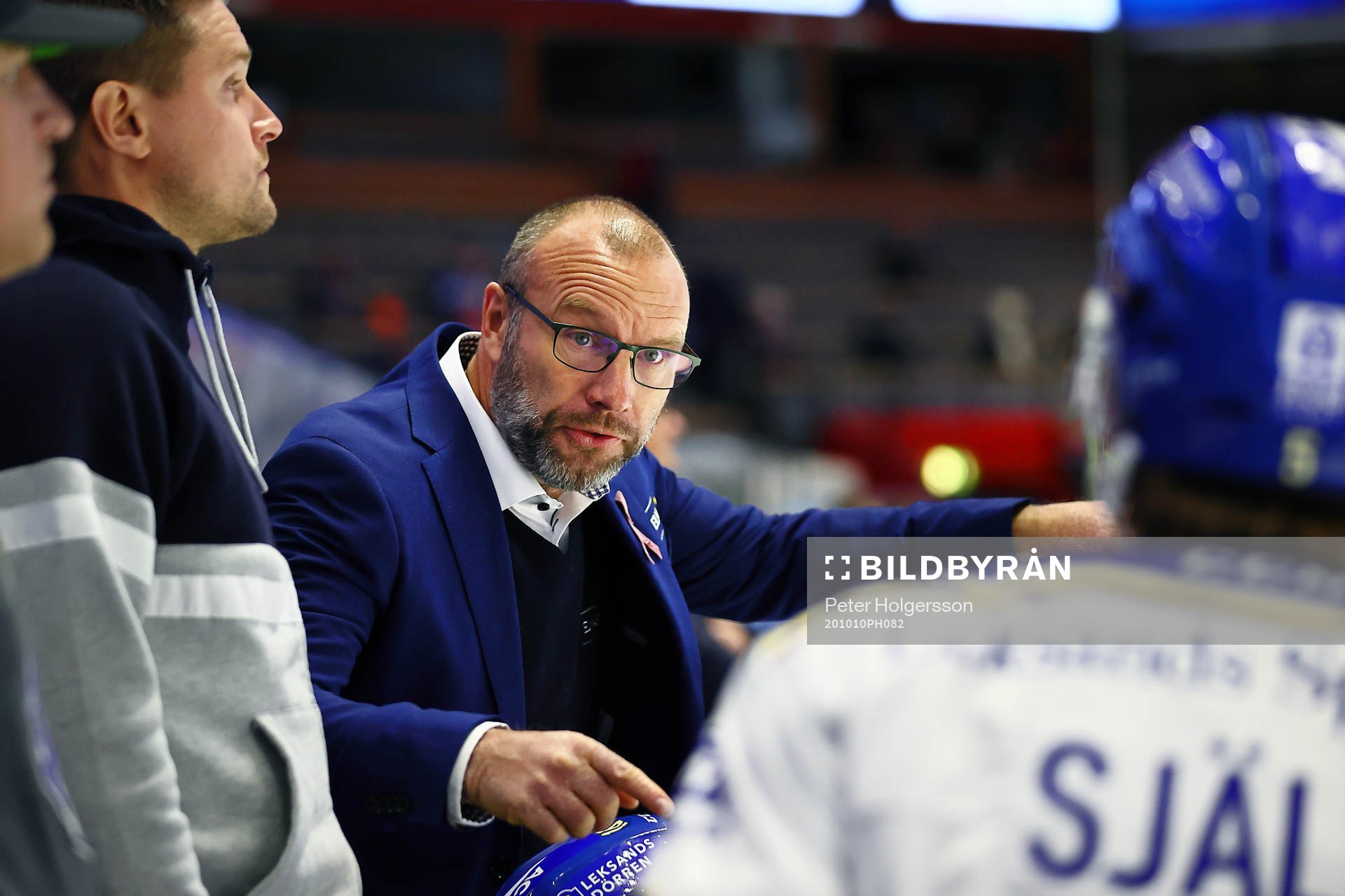 Leksands assisterande tränare Fredrik Hallberg