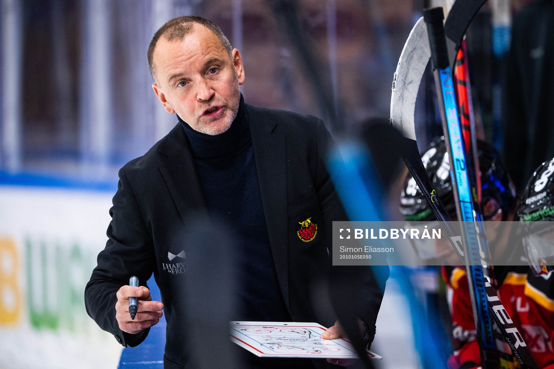 Luleås tränare Thomas Berglund