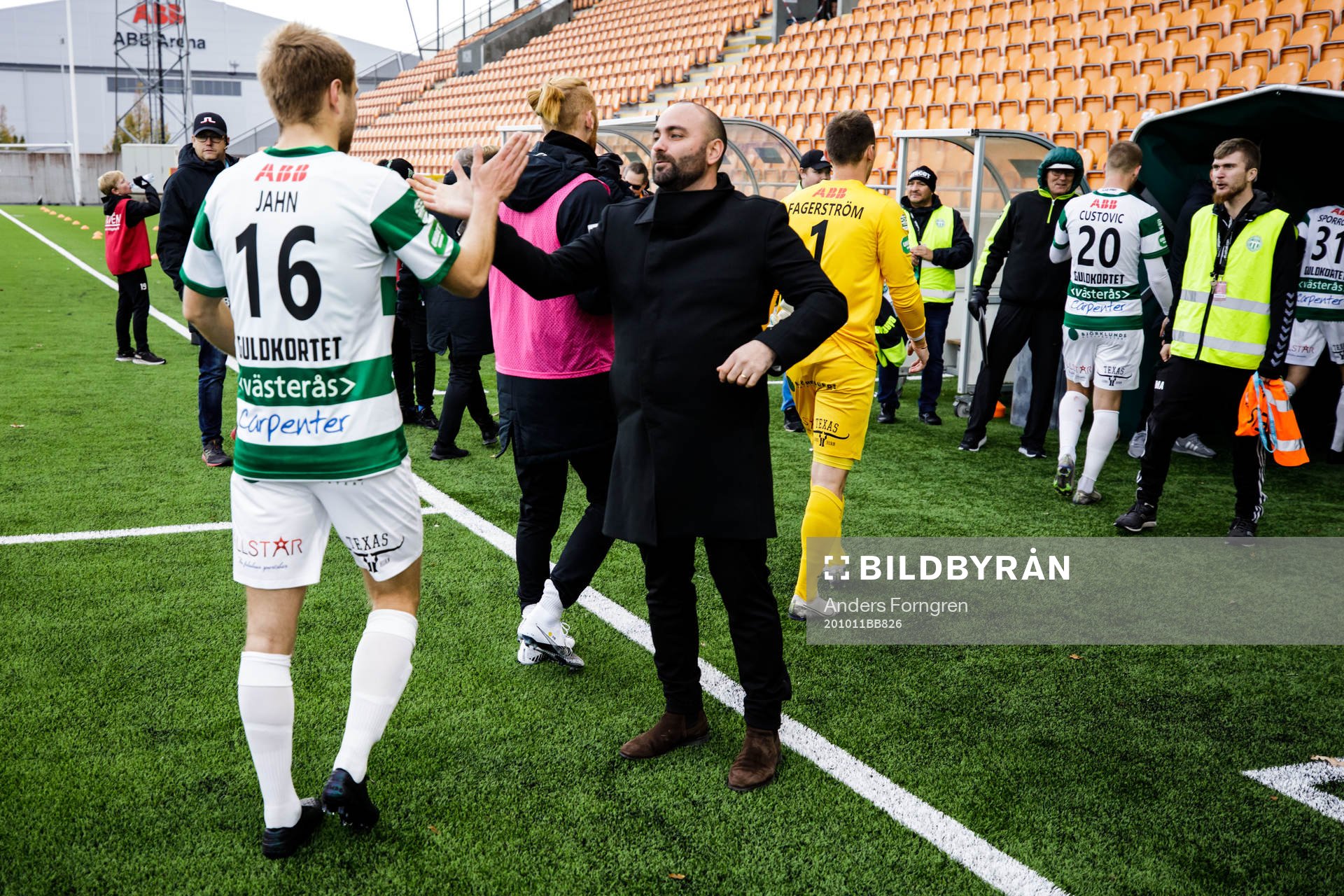Västerås Michael Jahn och klubbchef Andreas Dayan