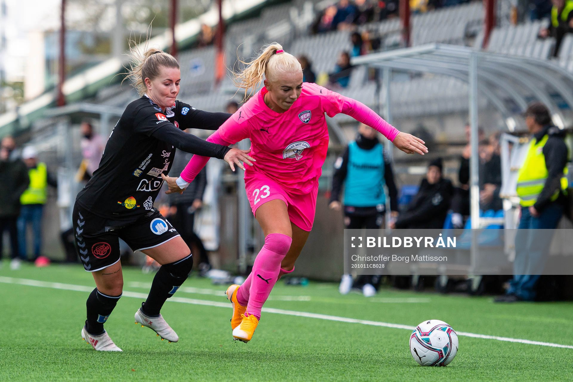 Rosengårds Sofie Svava mot Kristianstads Tilda Persson
