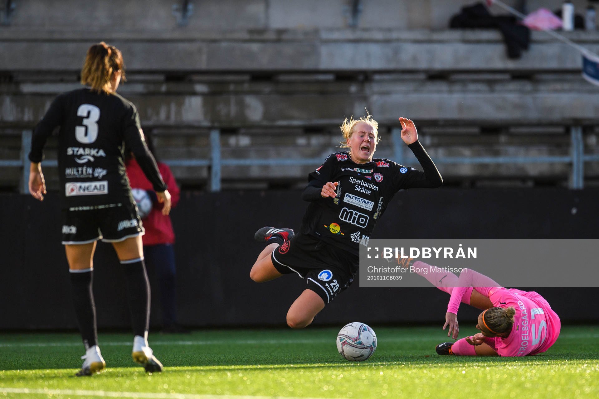 Rosengårds Sanne Troelsgaard och Kristianstads Eveliina