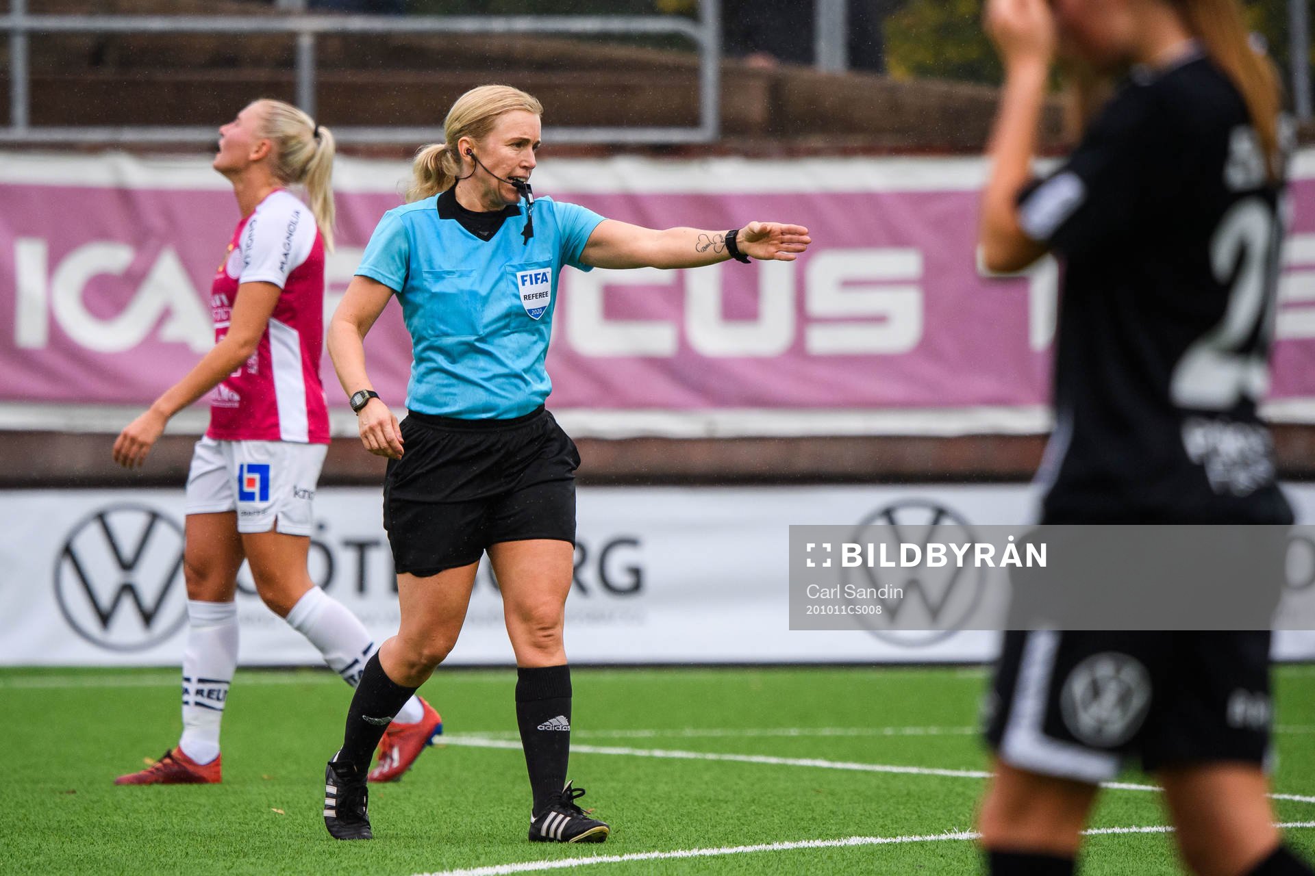 Domare Sara Persson dömmer straff till Göteborg