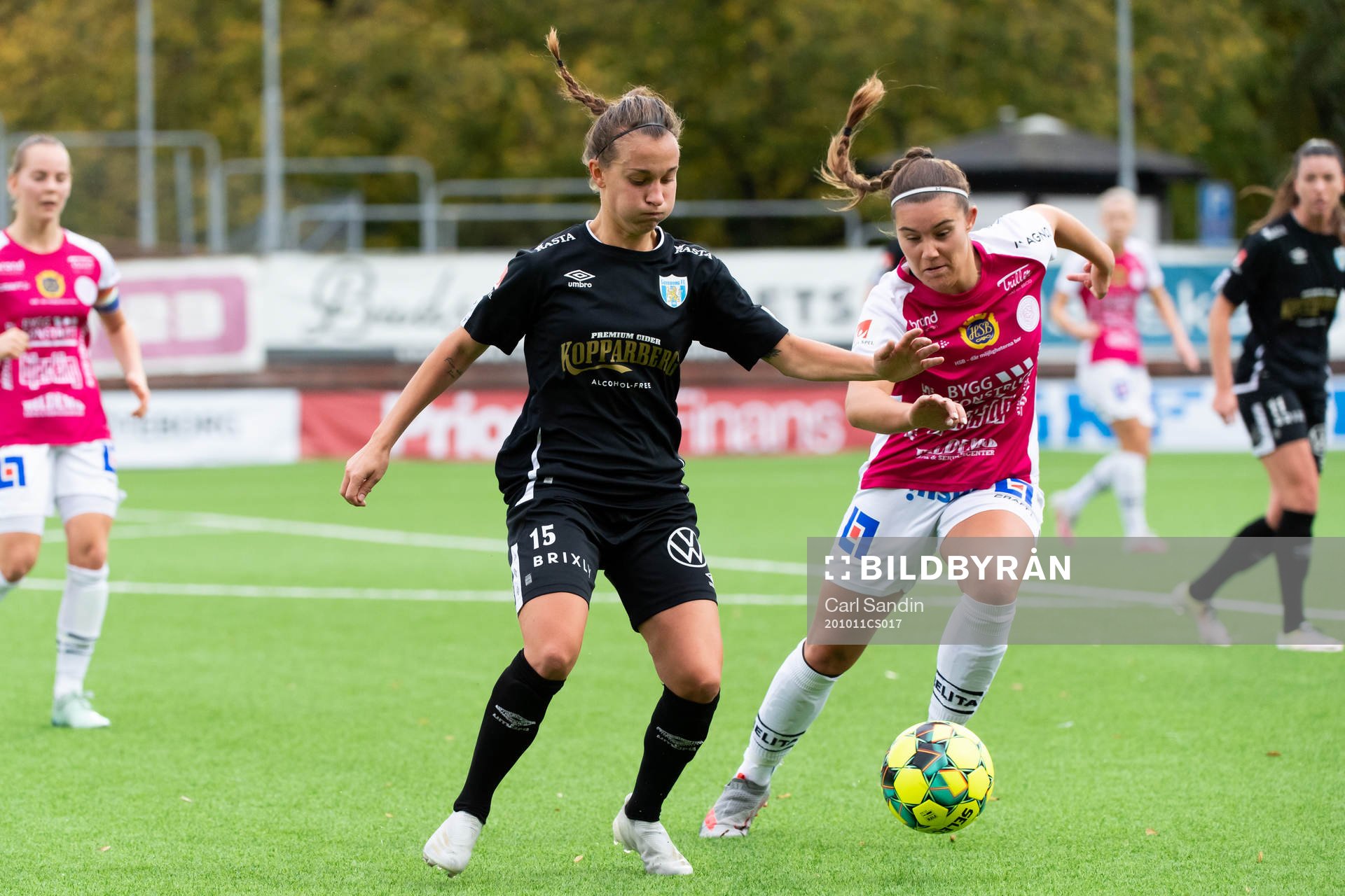Göteborgs Julia Zigiotti Olme och +Uppsalas Anna Rakel