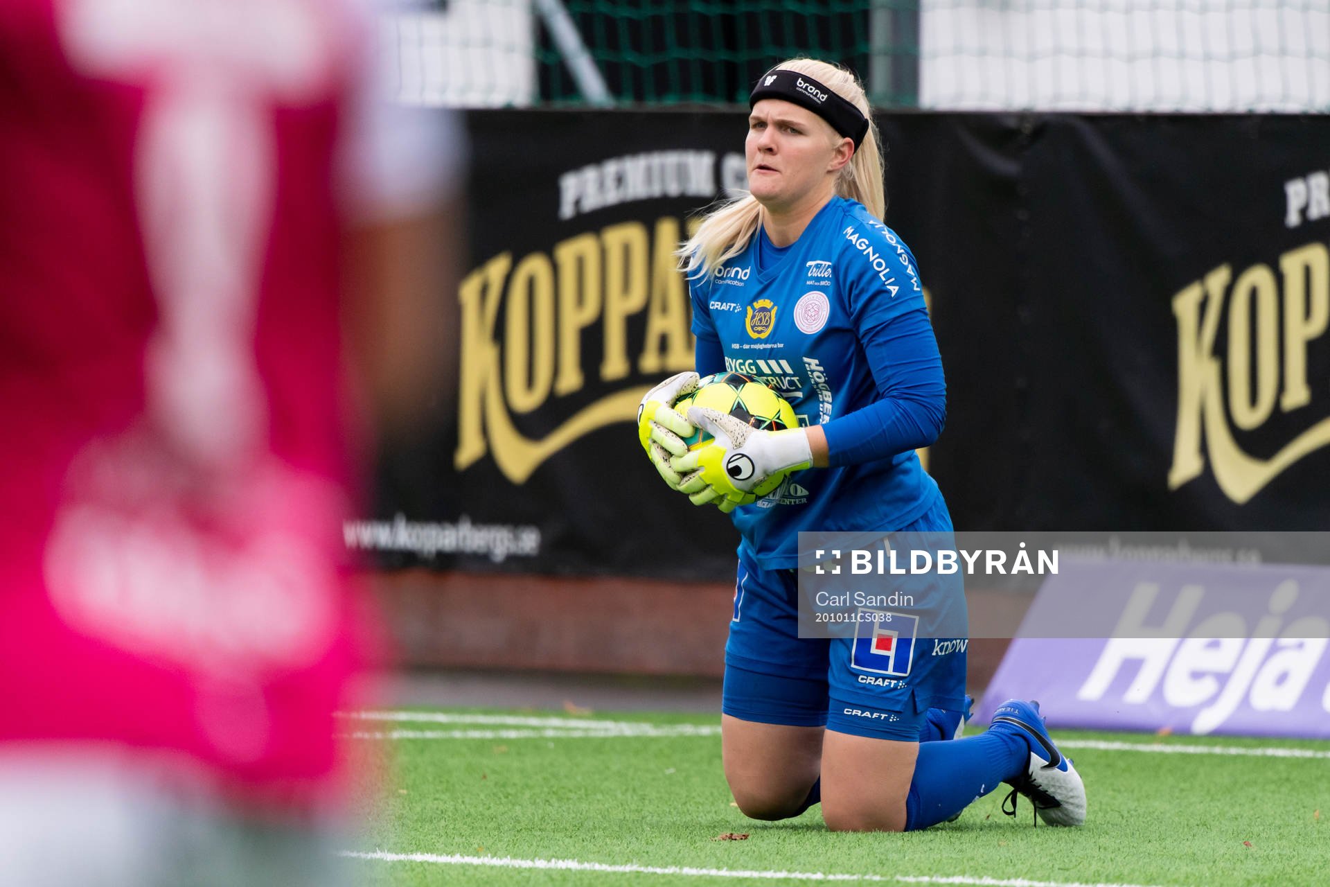Uppsalas målvakt Emma Holmgren