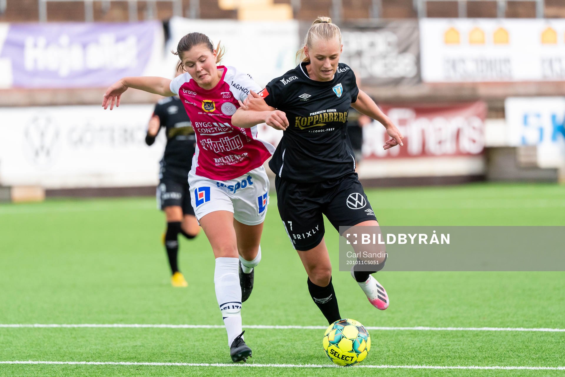 Uppsalas Ellen Arbman Hansing och Göteborgs Stina