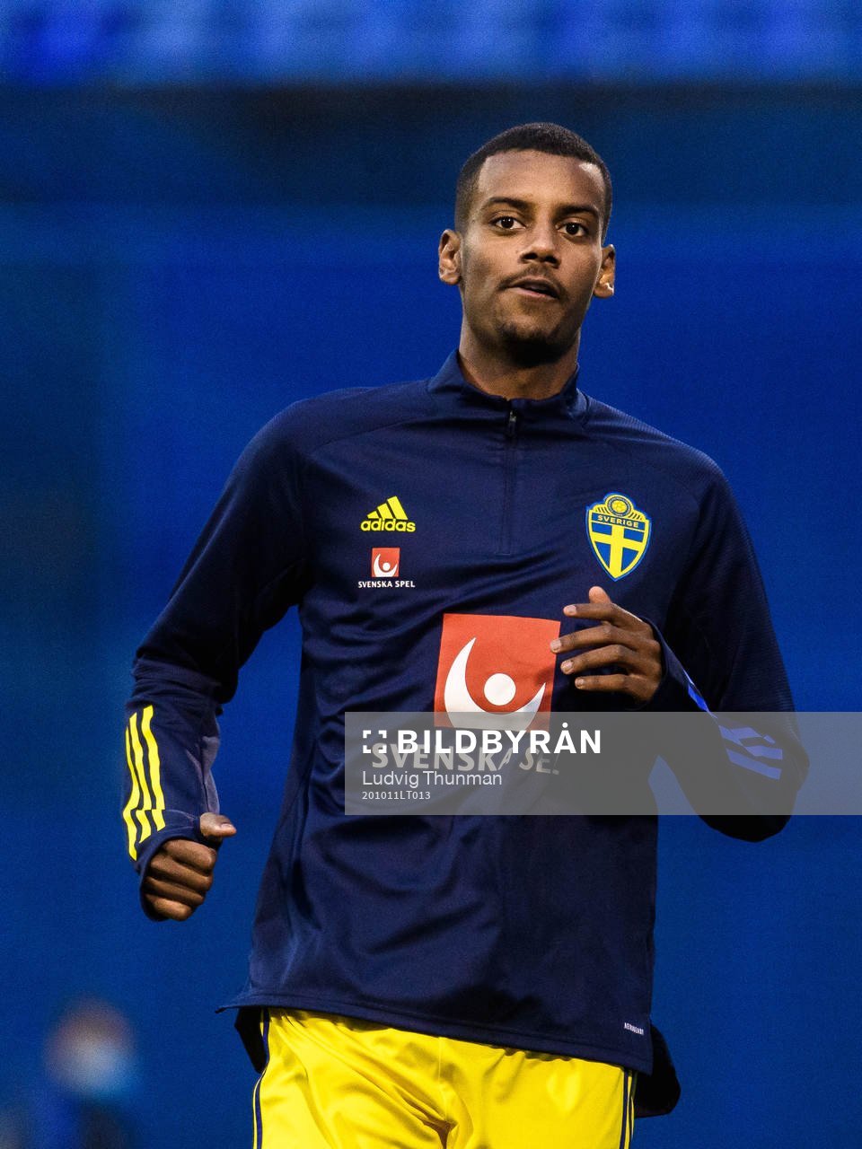Alexander Isak of Sweden