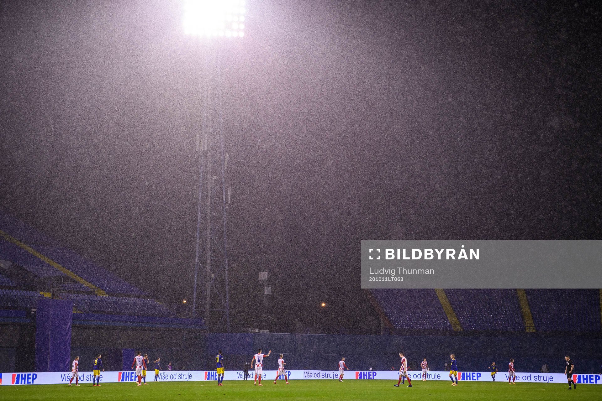 Heavy rain