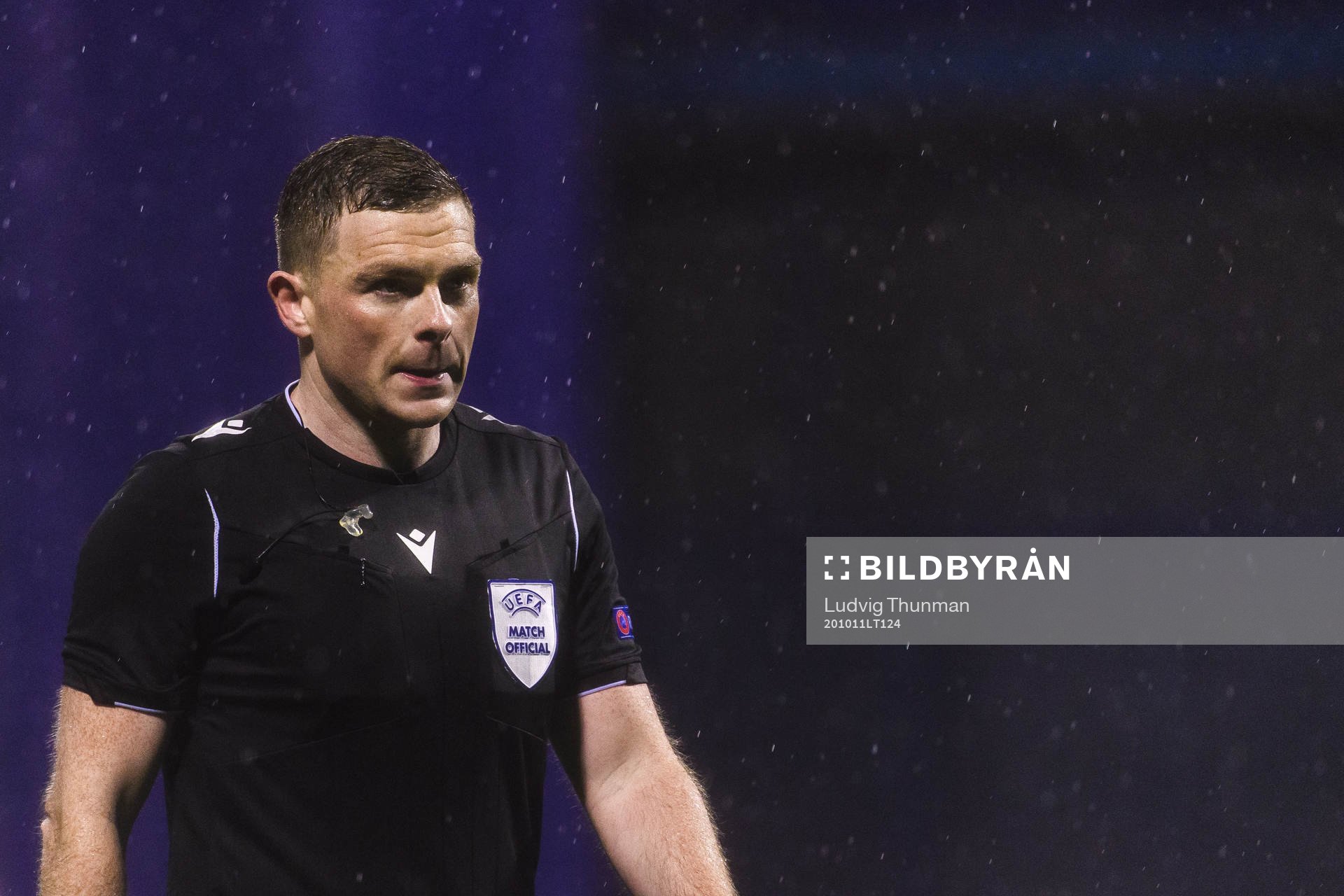 Referee John Beaton