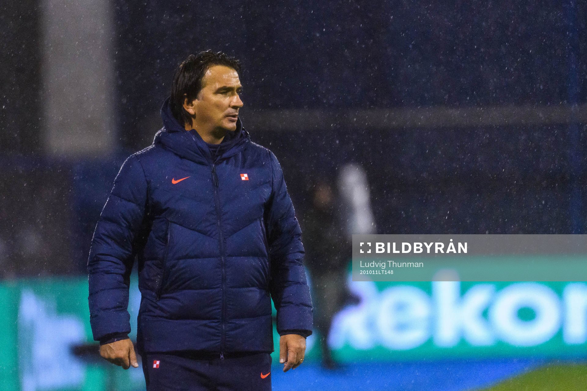 Head coach  Zlatko Dalic of Croatia