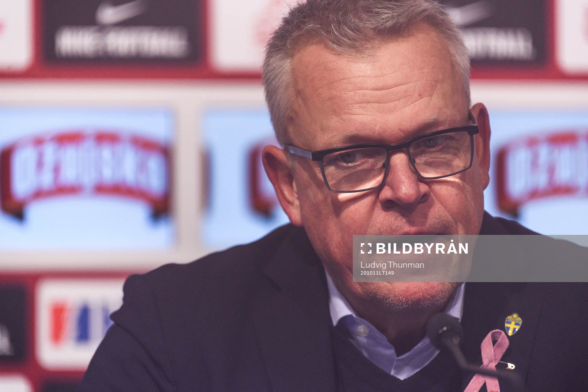 head coach Janne Andersson of Sweden