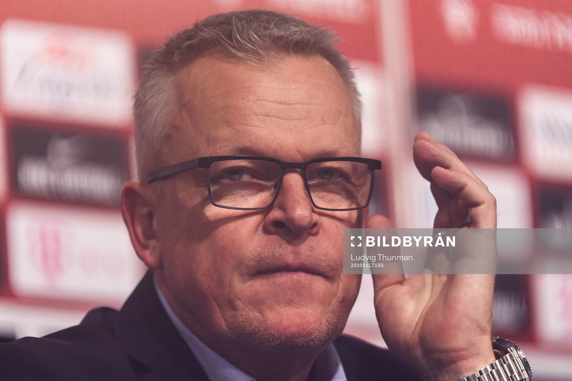 Head coach Janne Andersson of Sweden