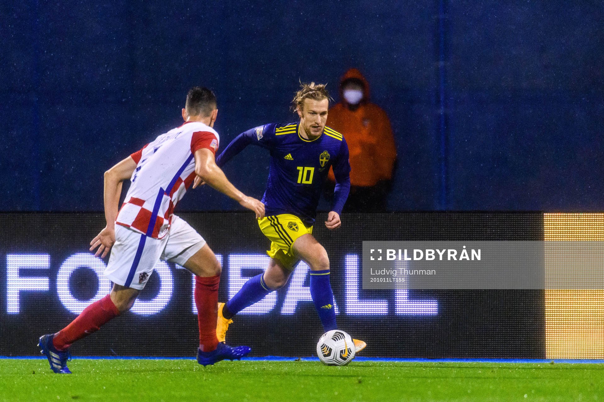 Emil Forsberg of Sweden