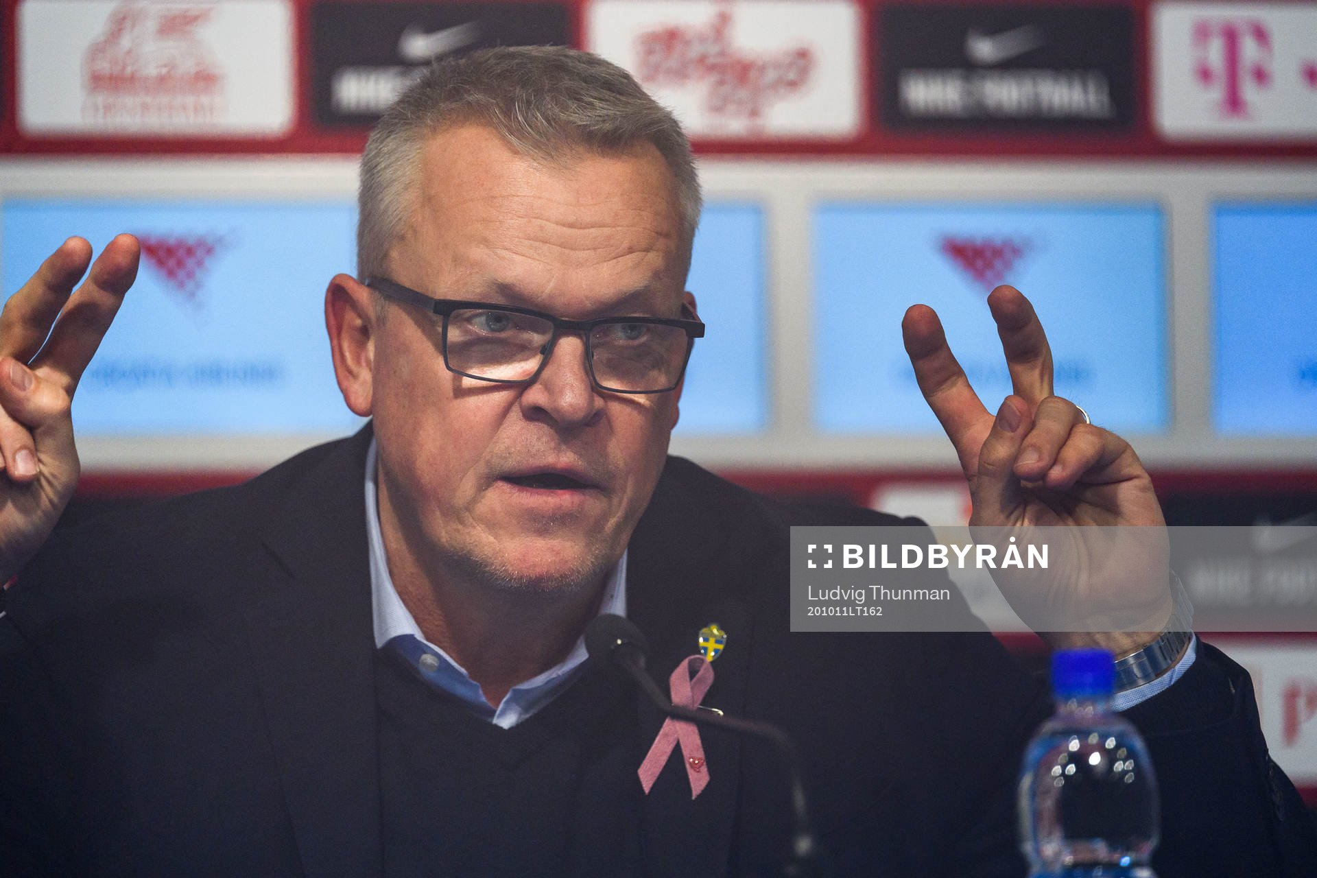 Head coach Janne Andersson of Sweden