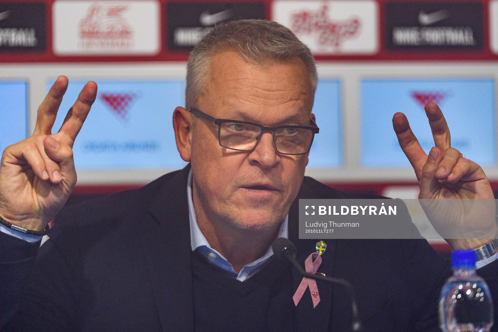 Head coach Janne Andersson of Sweden