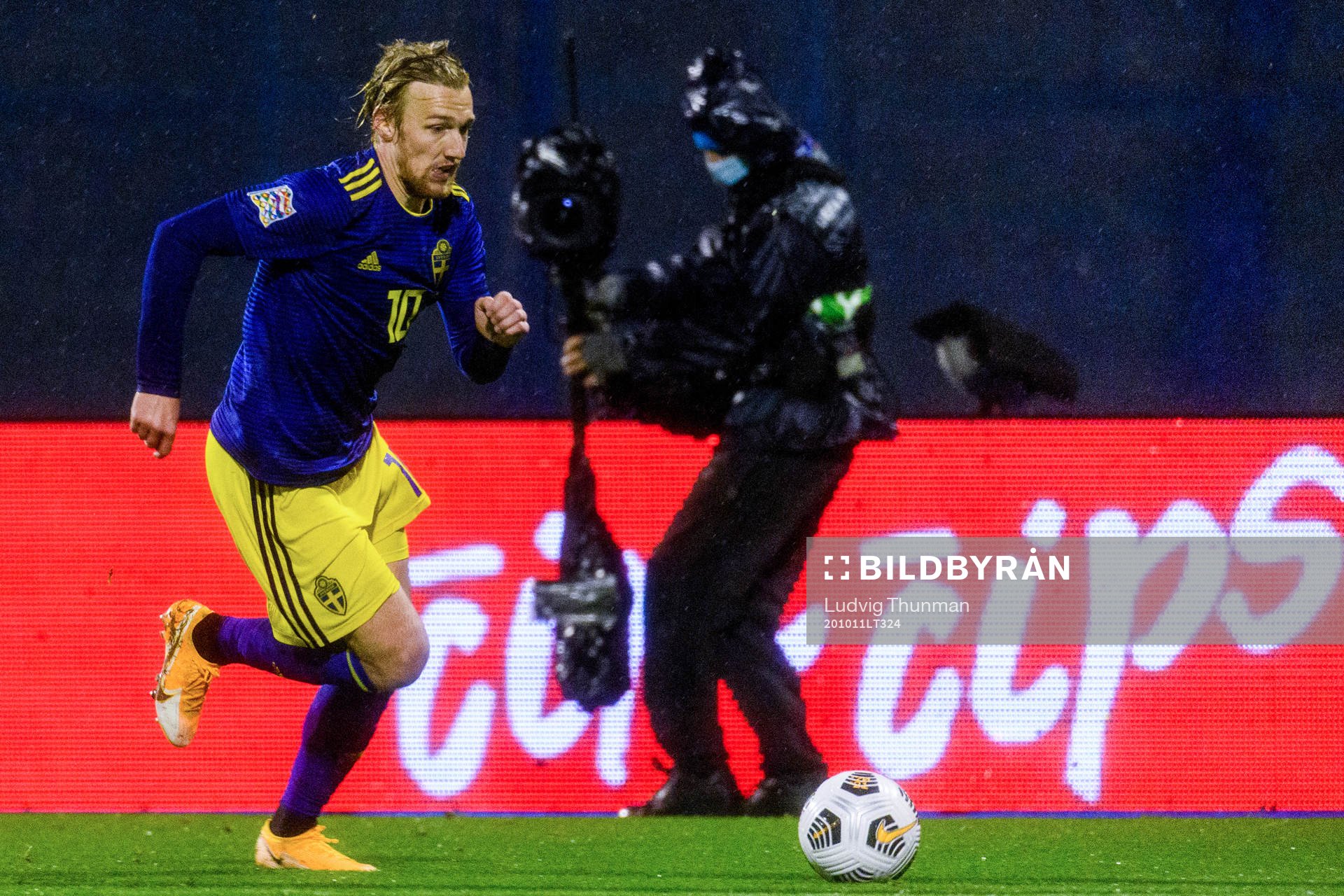 Emil Forsberg of Sweden