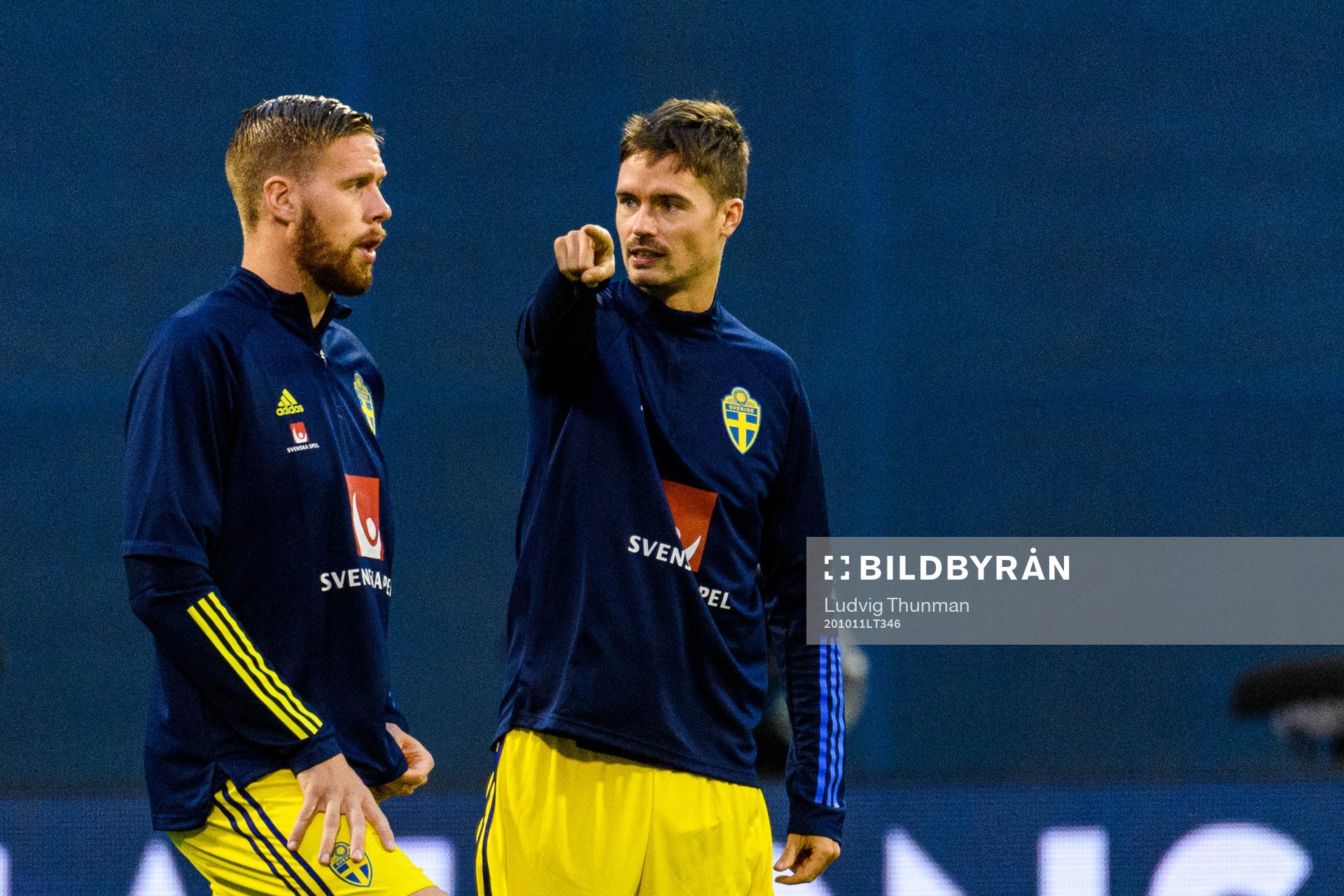Mikael Lustig and Pontus Jansson