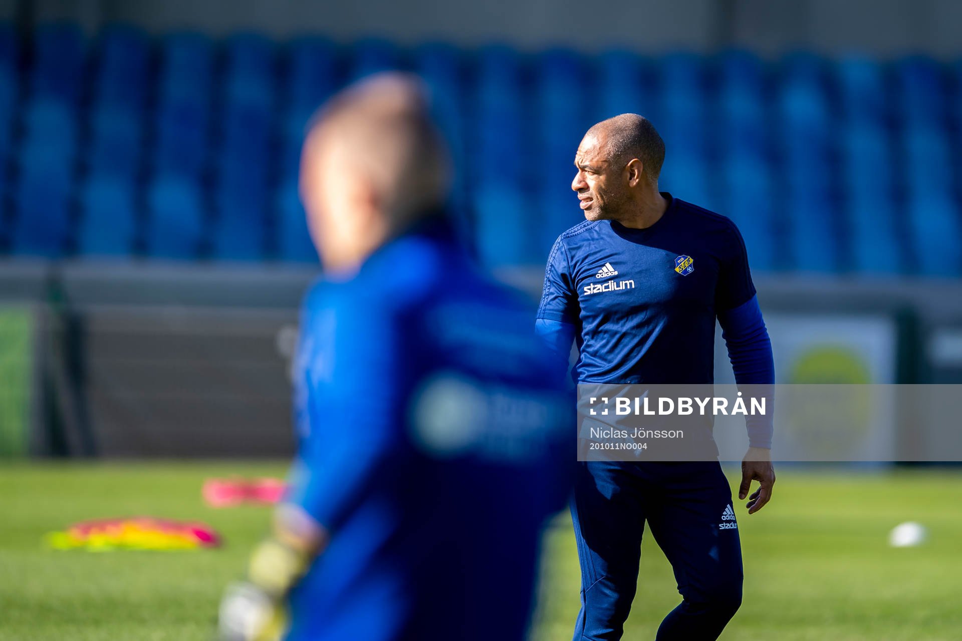 Eskilsminnes fys.tränare Solo da silva hammar