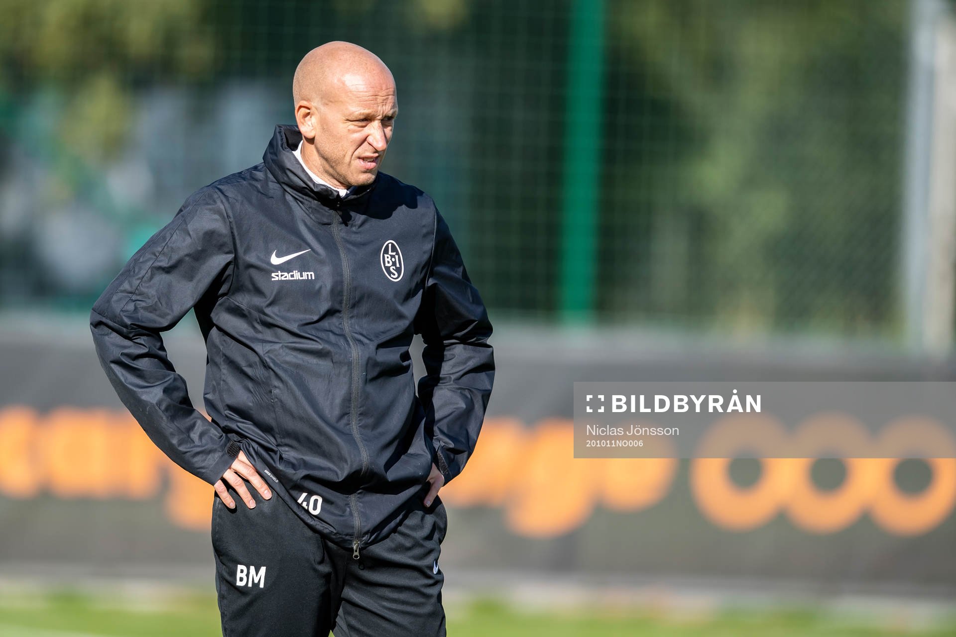 Landskronas tränare Billy Magnusson
