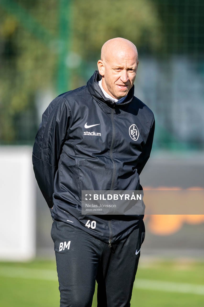 Landskronas tränare Billy Magnusson