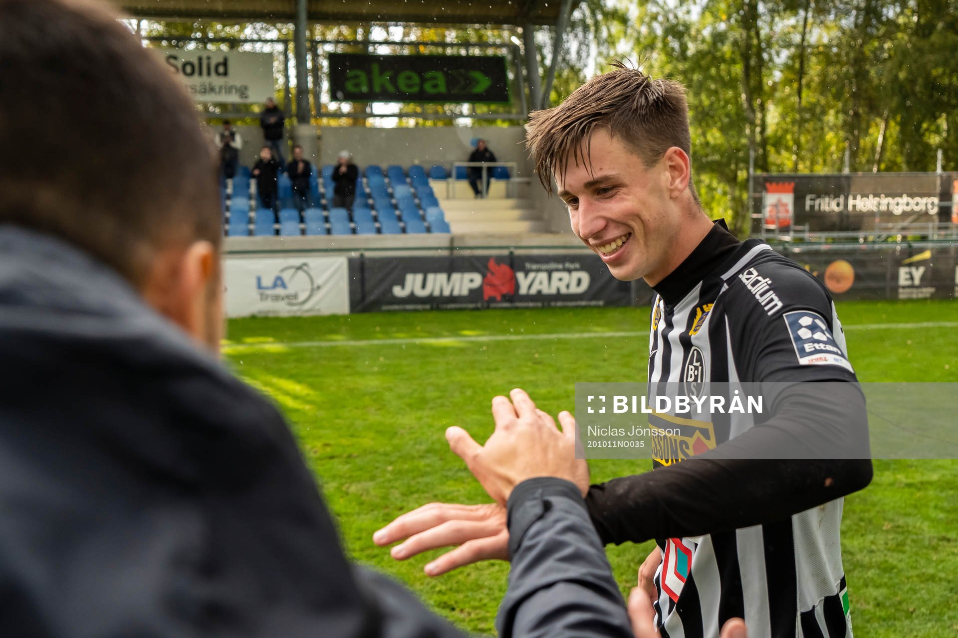 Landskronas Filip Olsson jublar