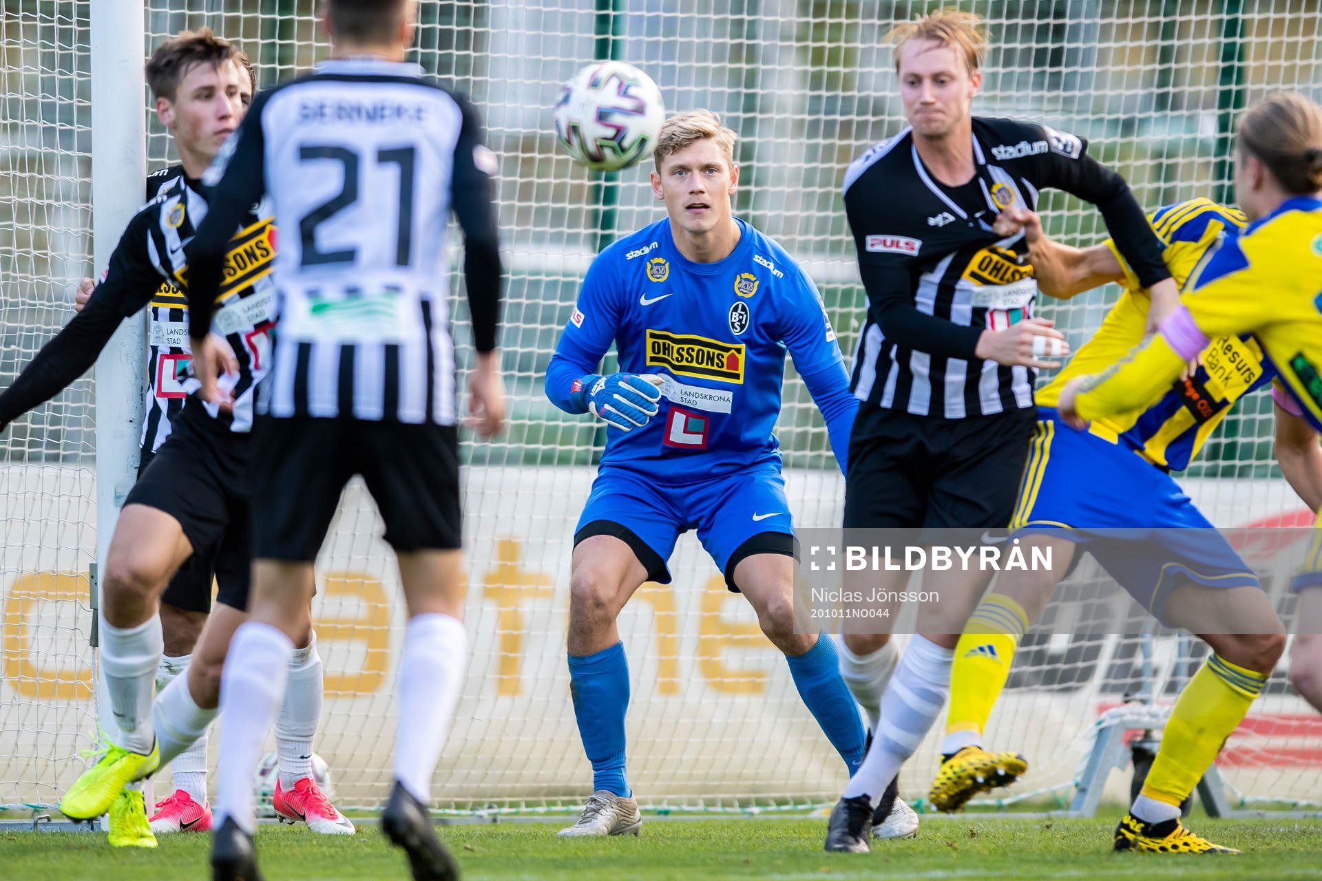Landskronas målvakt Philip Mårtensson