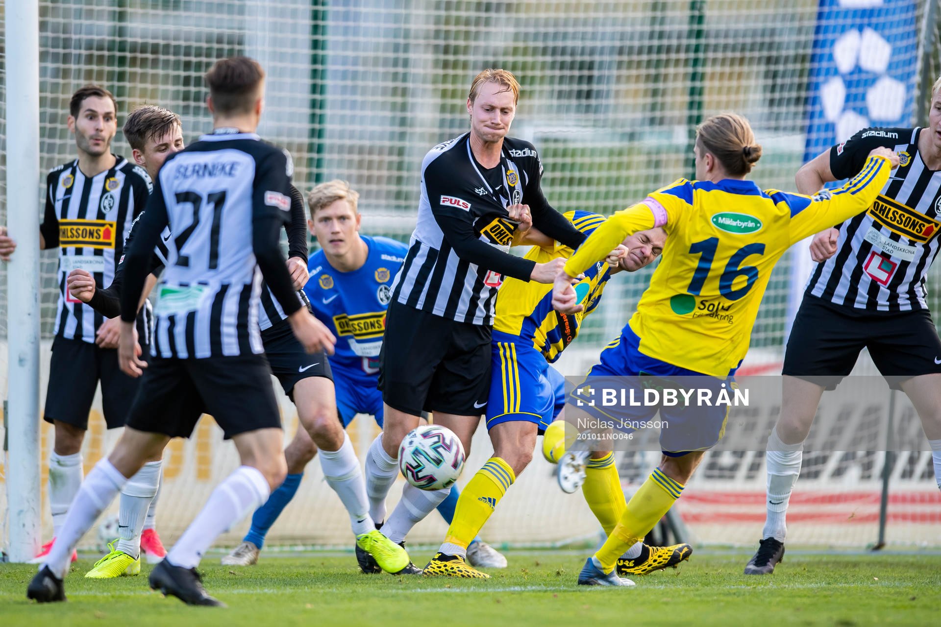 Landskronas Måns Ekvall  och Eskilsminnes Jesper Lundborg