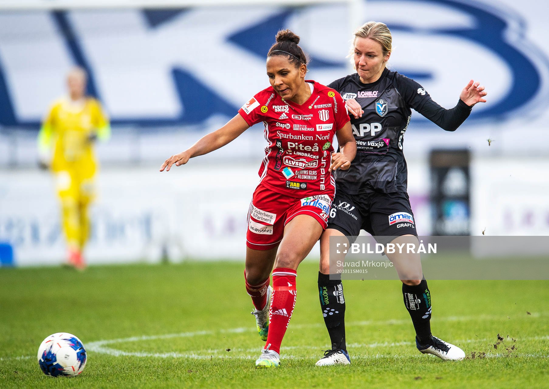 Piteås Madelen Janogy och Växjös Alexandra Jonasson