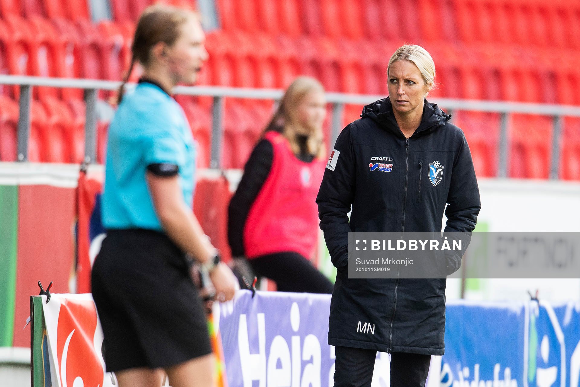 Växjös tränare Maria Nilsson