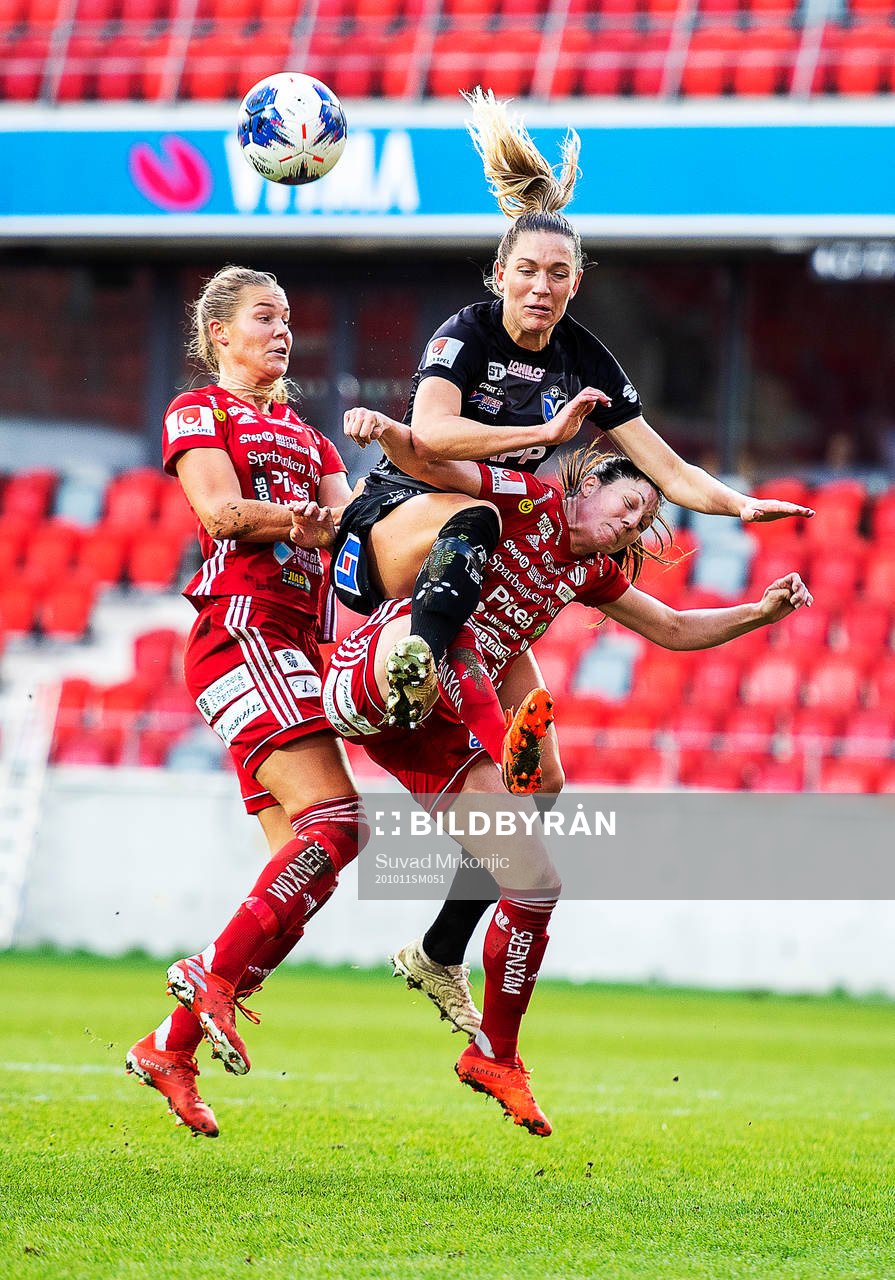 Växjös Jennie Nordin och Piteås Josefin Johansson
