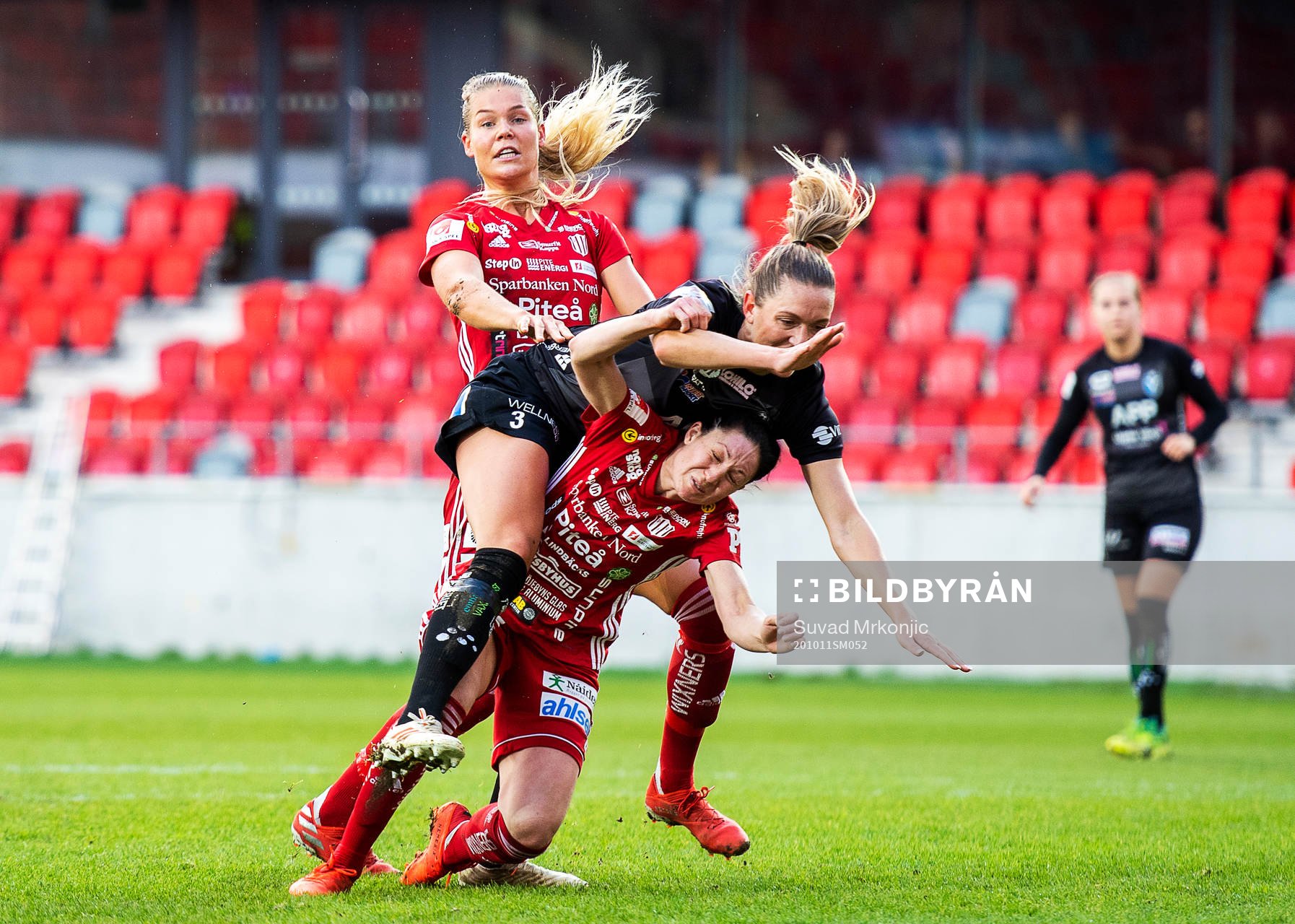 Växjös Jennie Nordin och Piteås Josefin Johansson