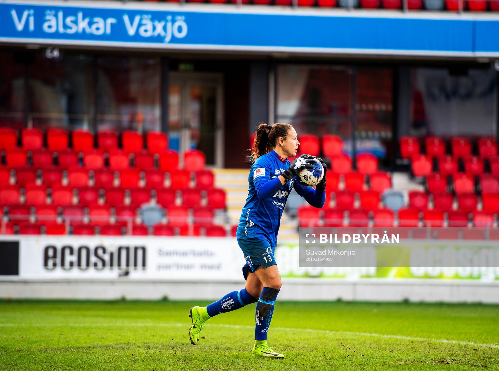 Växjös målvakt Katlynn Fraine