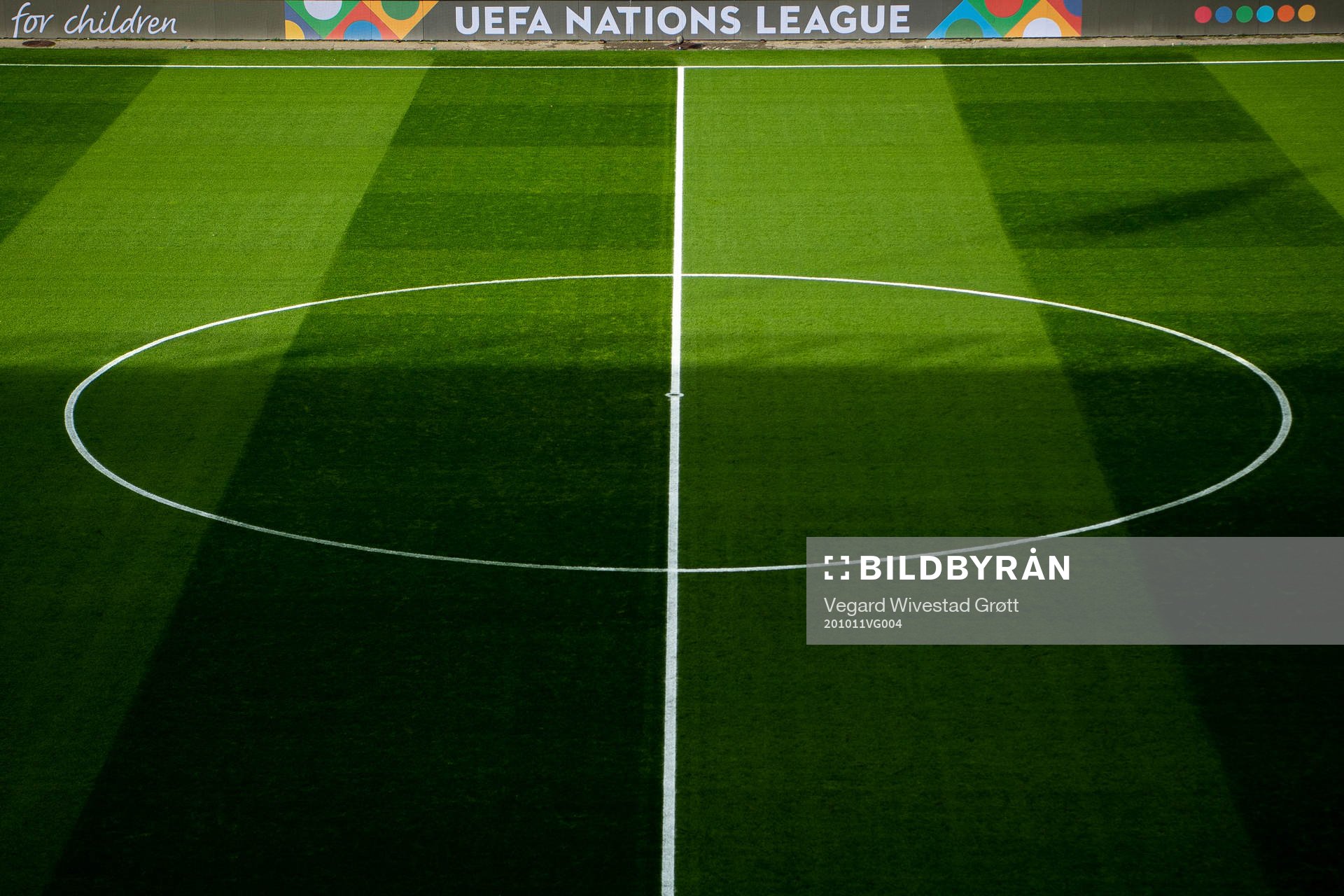 General view of the pitch