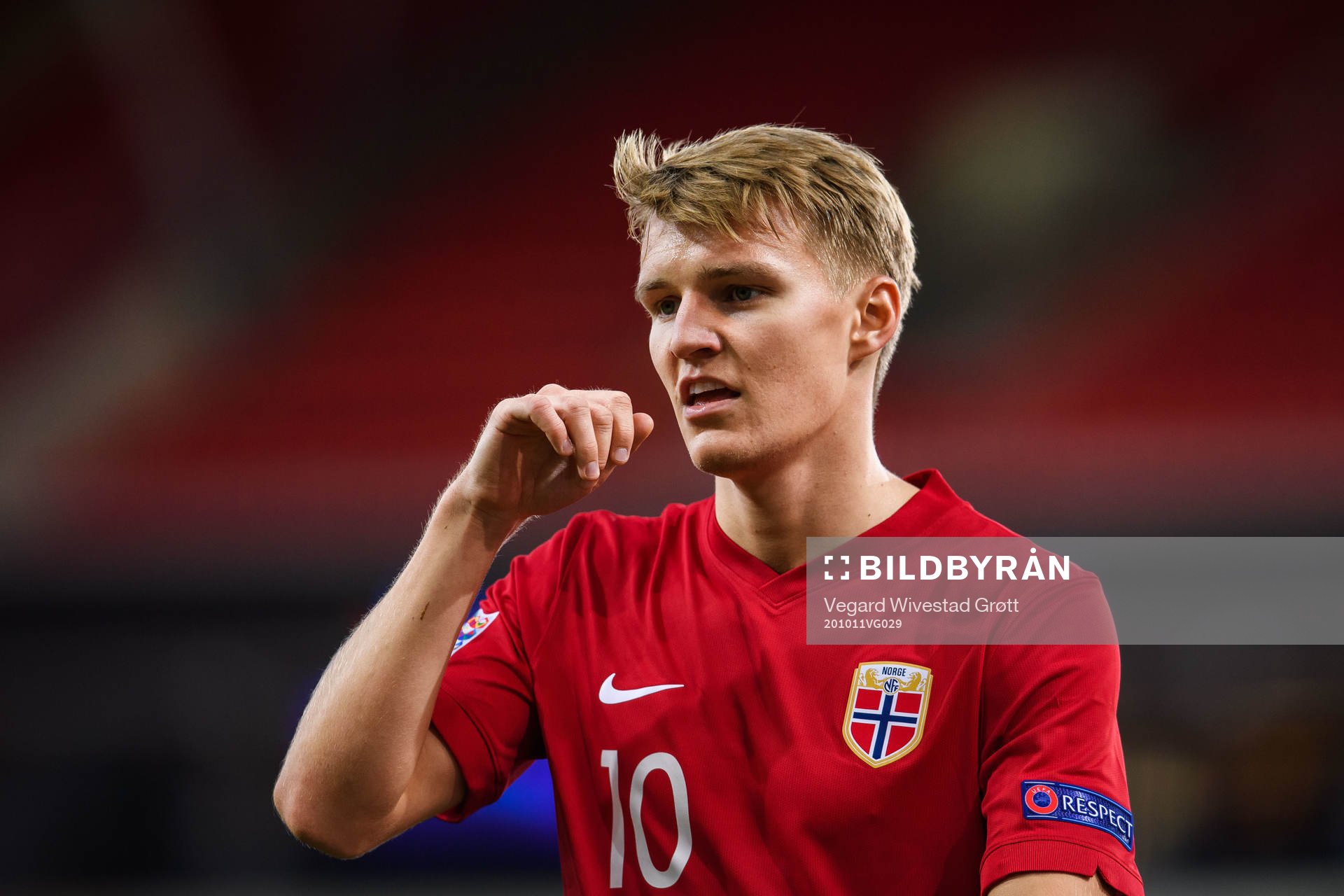 Martin Ødegaard of Norway